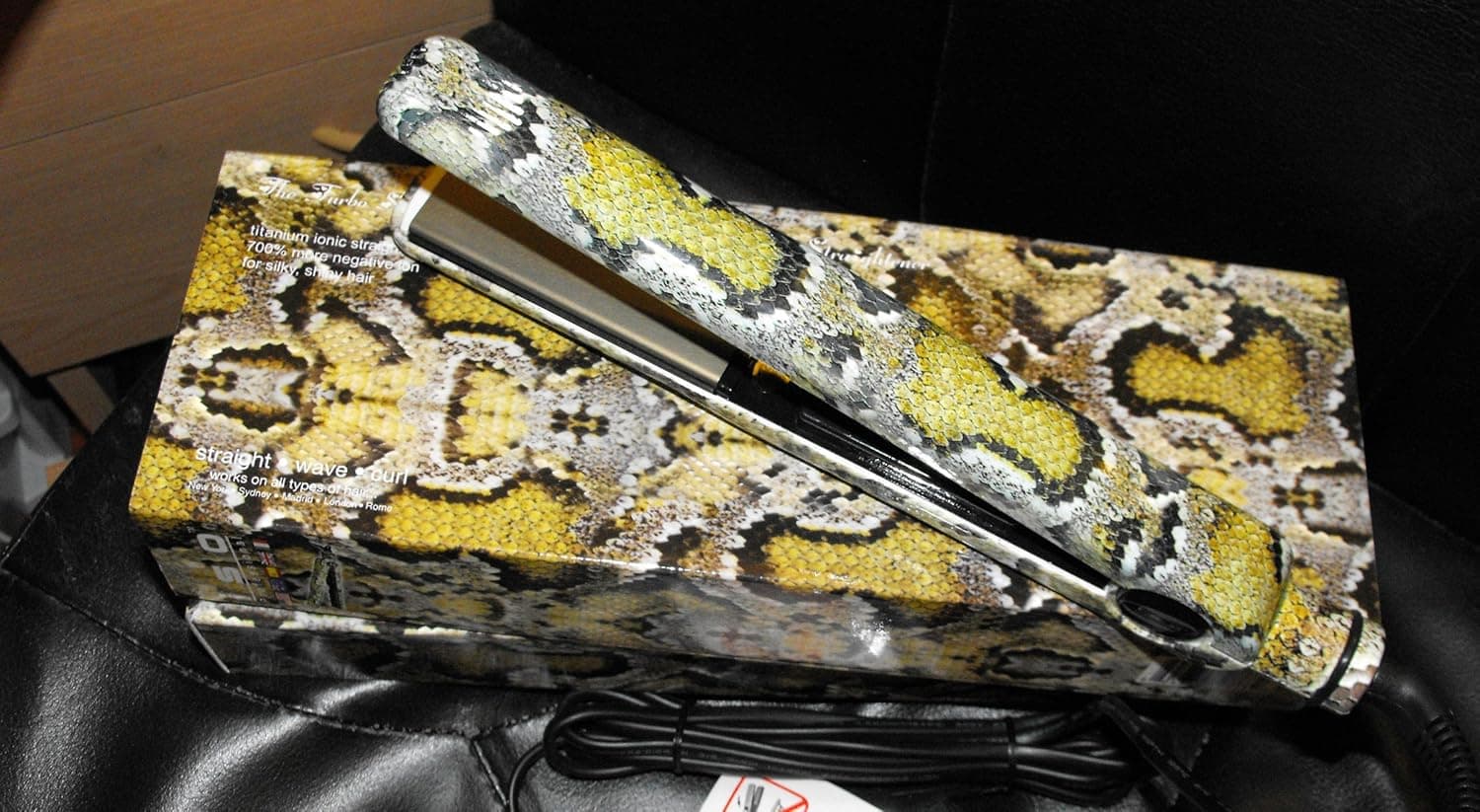 ISO Turbo Silk Straightener Snake Skin