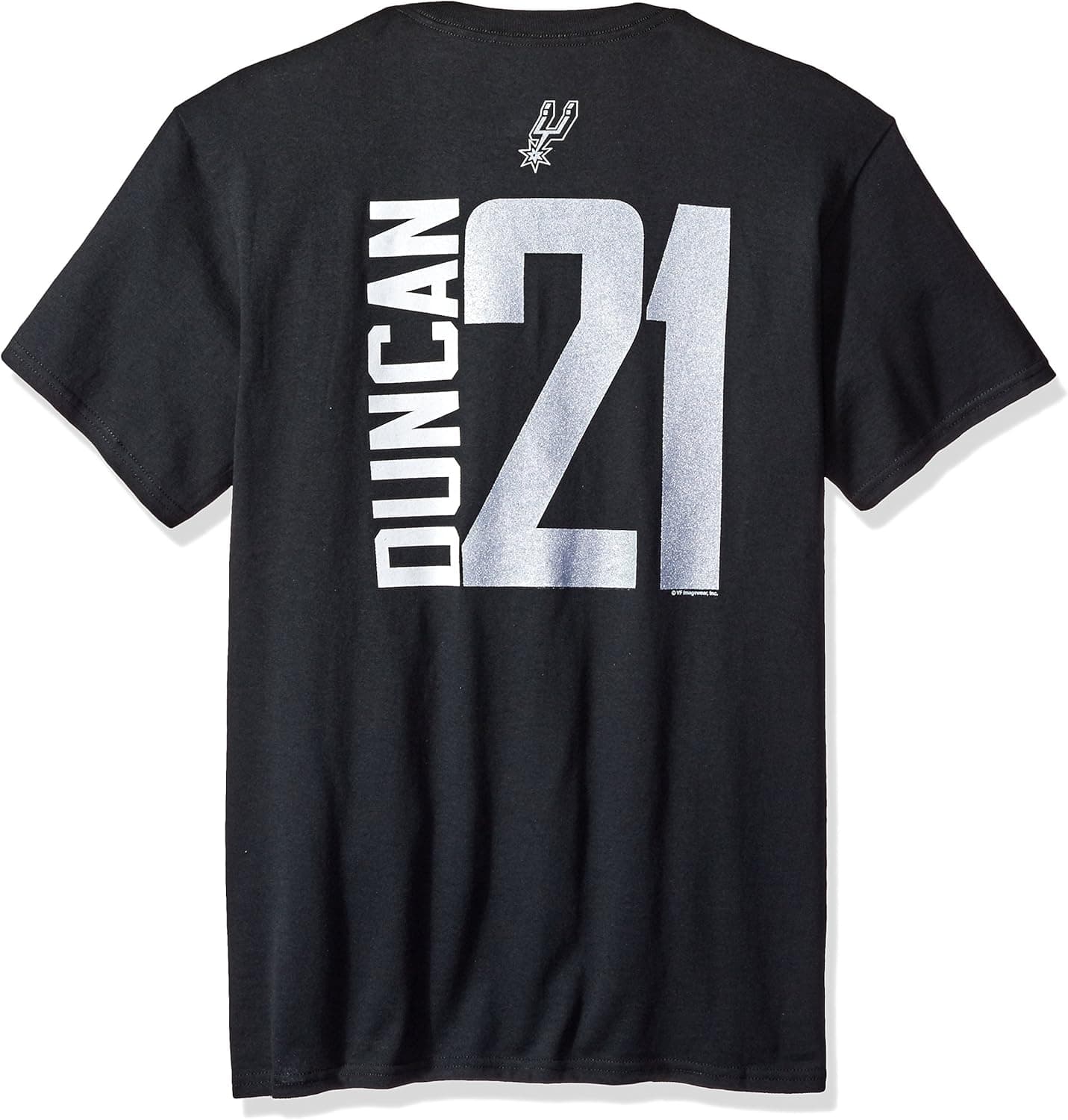 NBA Men's Tim Duncan 21 Name & Number Tee