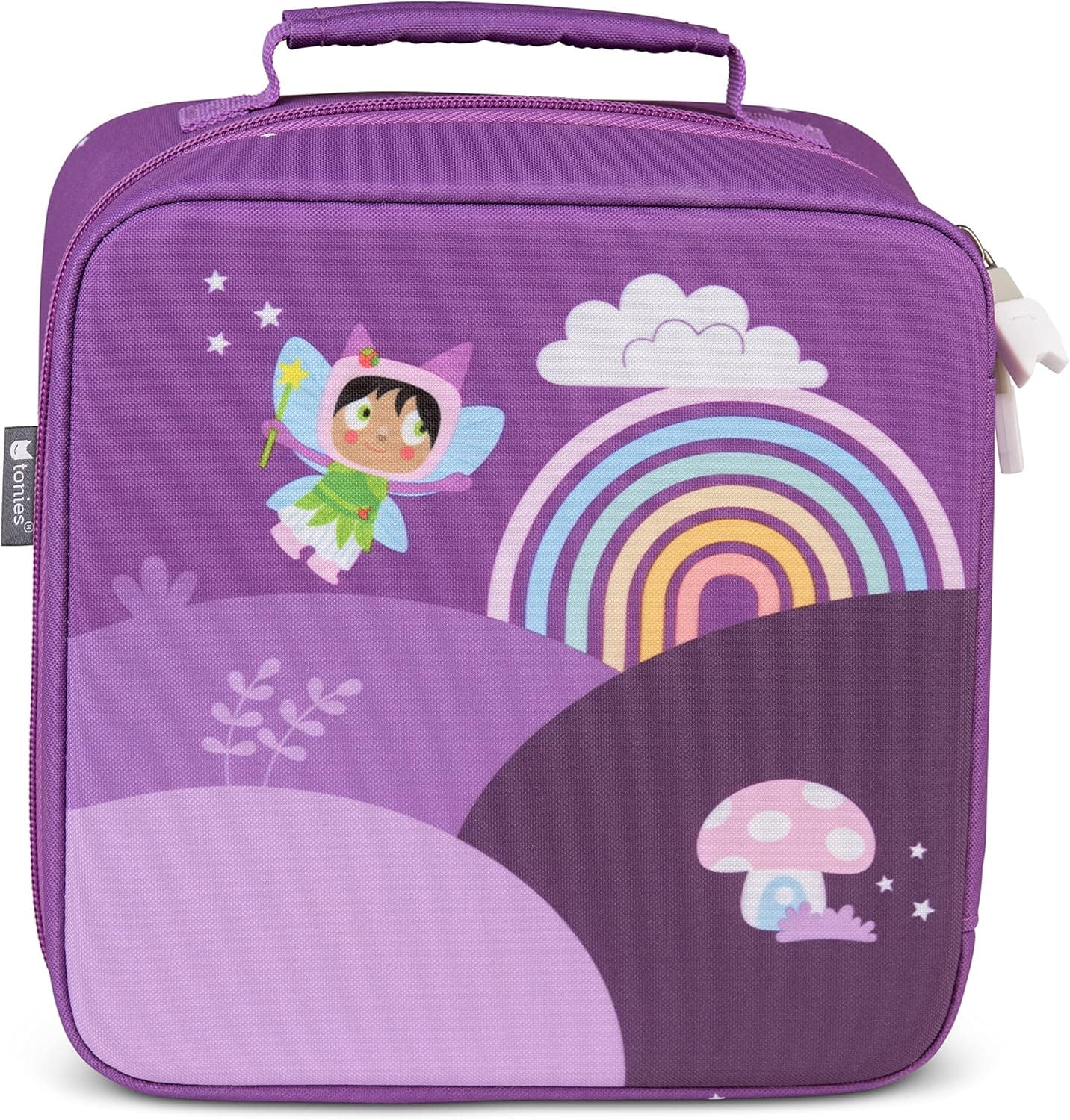 Tonies Carrying Case Max - Fun Stage and Storage for up to 14 Characters - Over the Rainbow [Does Not Fit Toniebox]