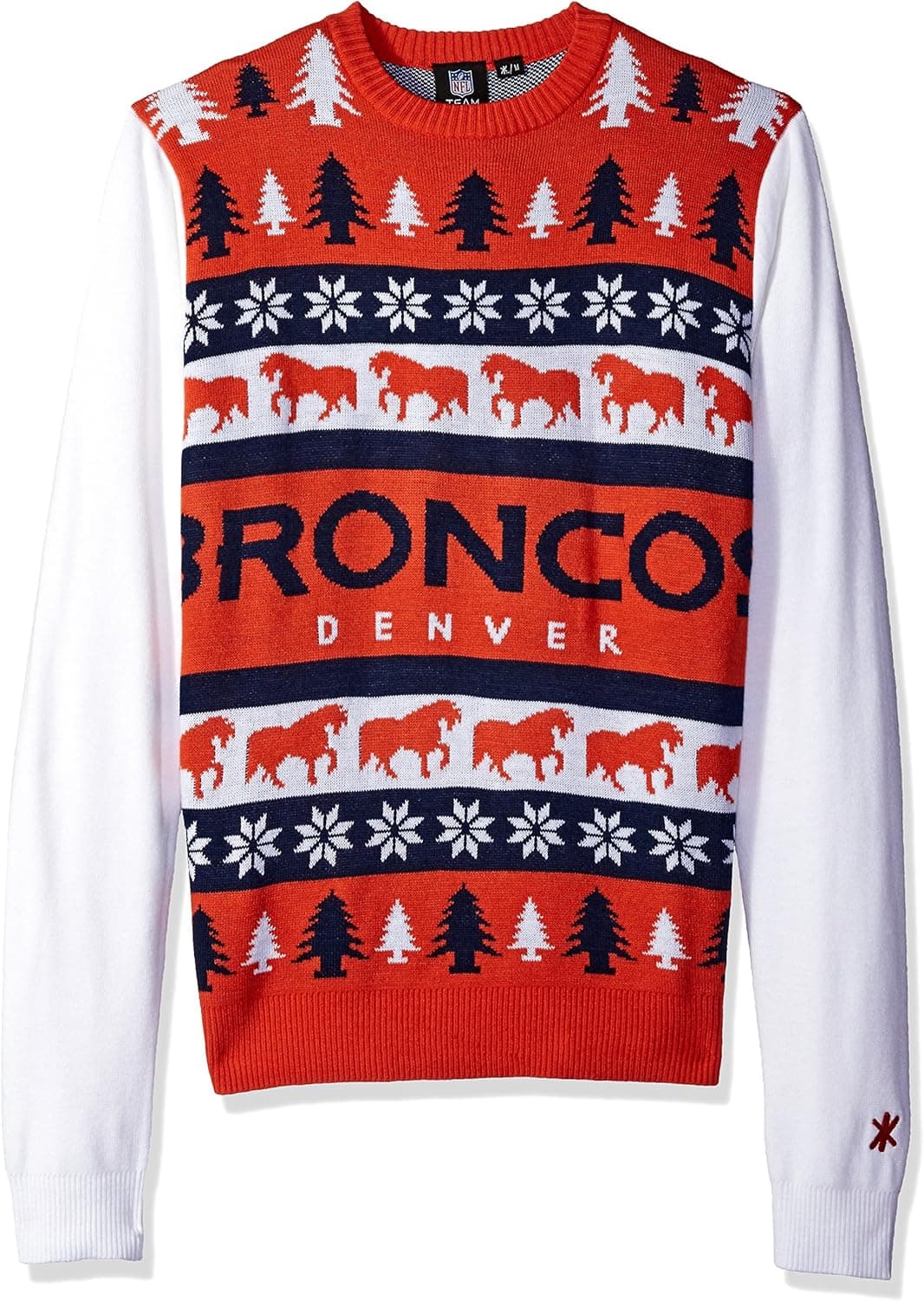 FOCO NFL Wordmark Ugly Sweater