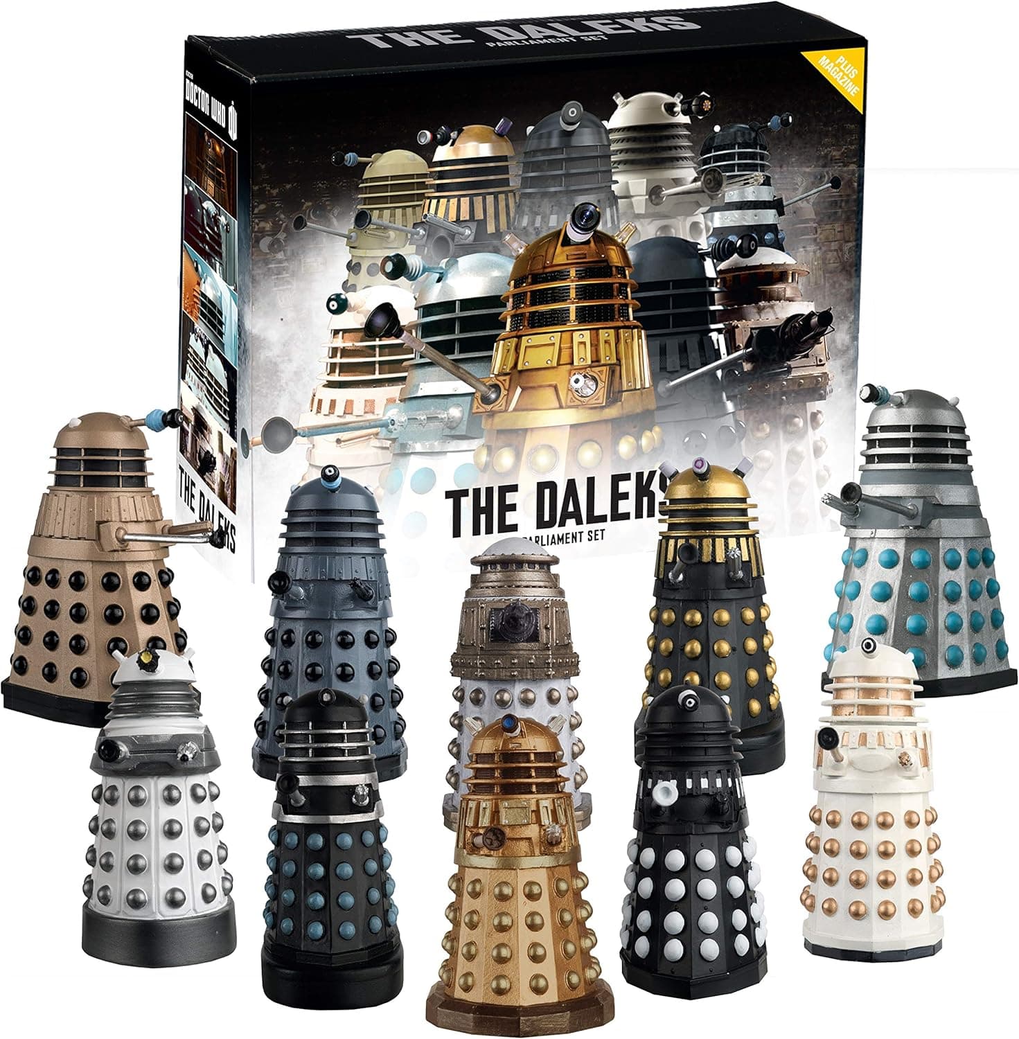 Eaglemoss Doctor Who: The Daleks Parliament Figurine Set