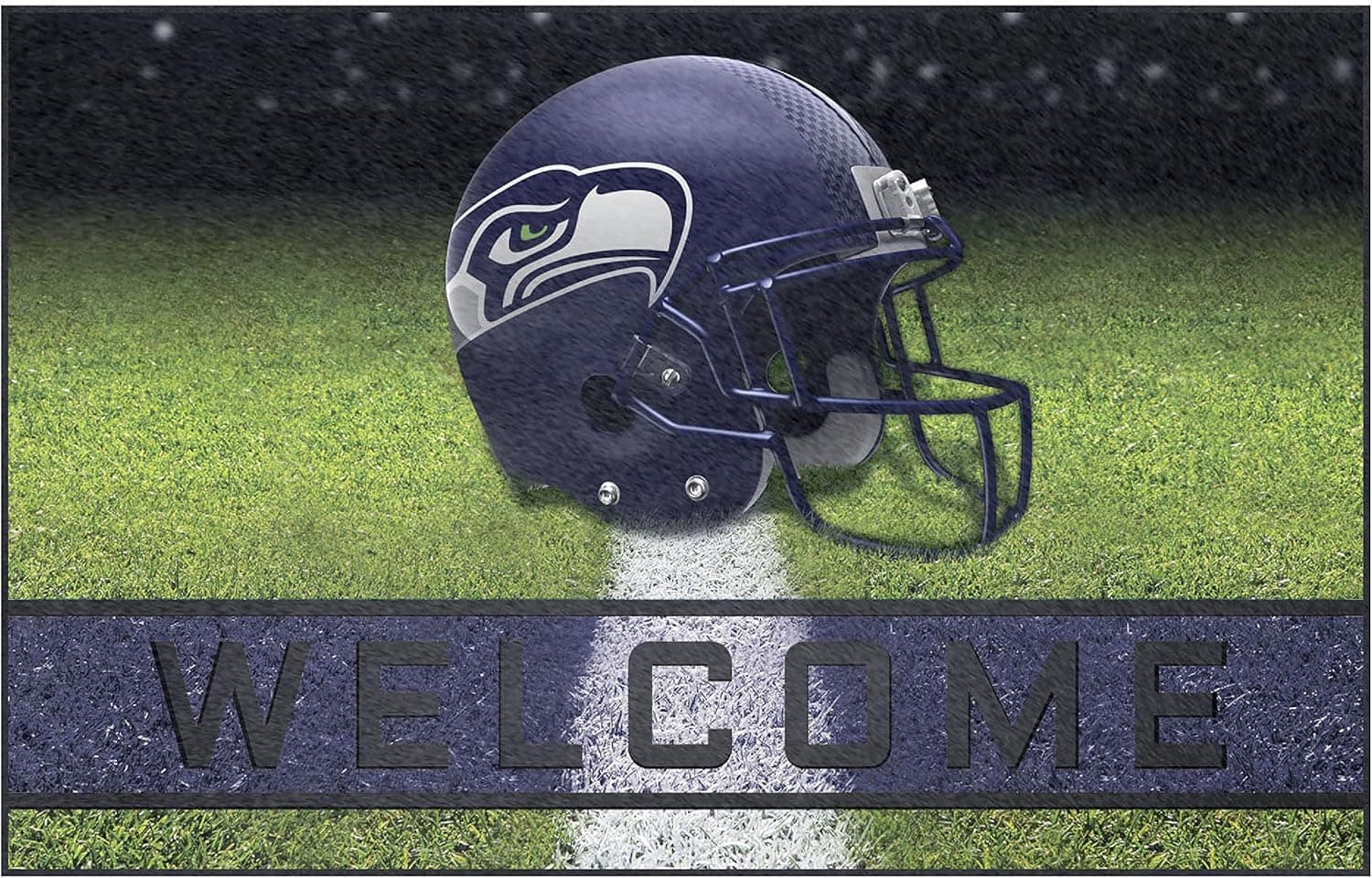 FANMATS NFL Unisex-Adult NFL Crumb Rubber Door Mat