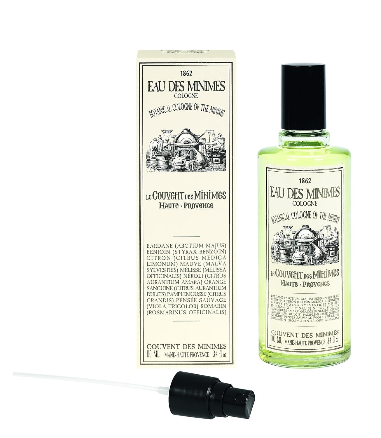 Le Couvent des Minimes - Eau des Minimes Botanical Fragrance 3.4 Oz