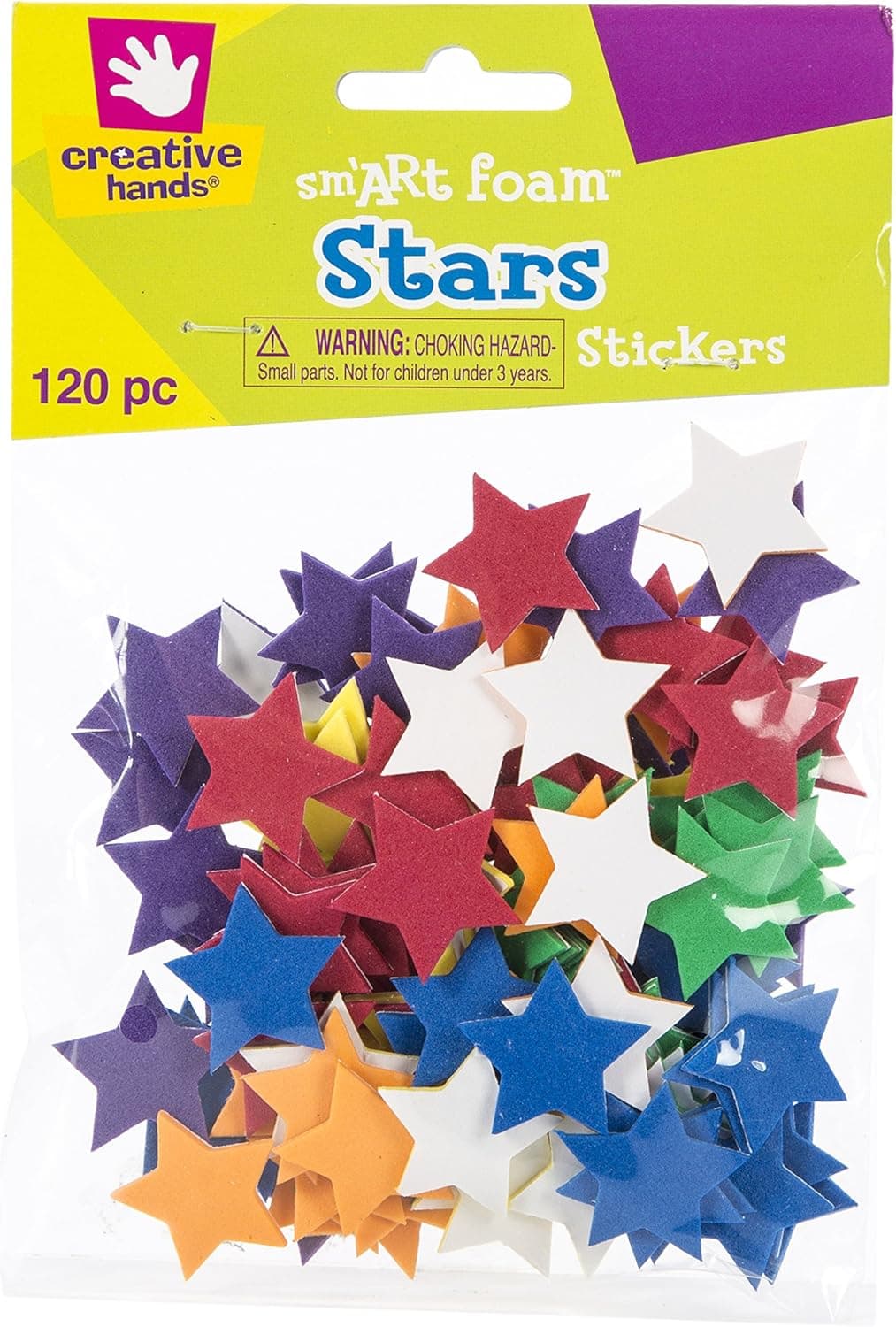 Creative Hands Star Stickers - Packaging May Vary