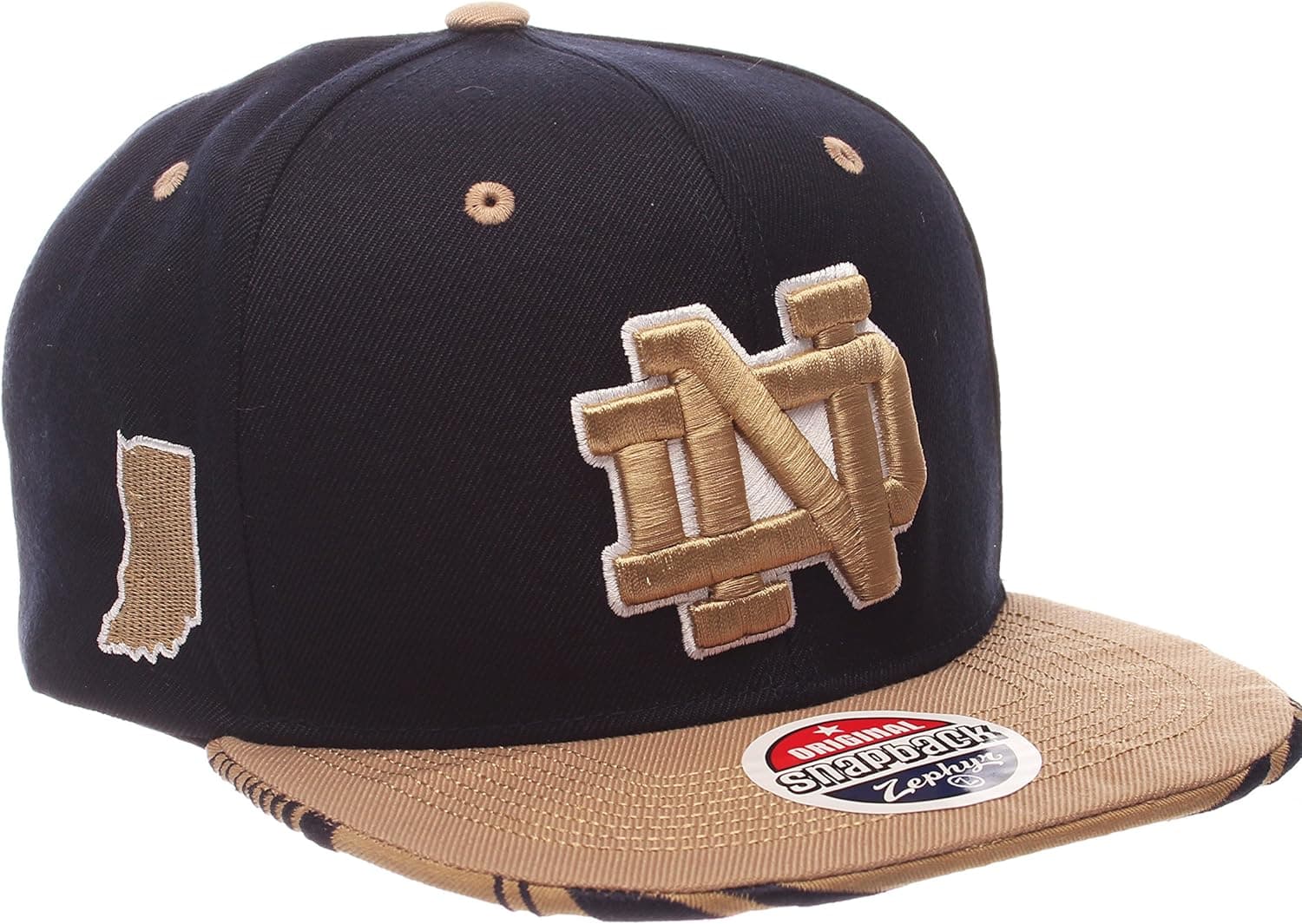 NCAA Zephyr Men's Drop Step Snapback Hat