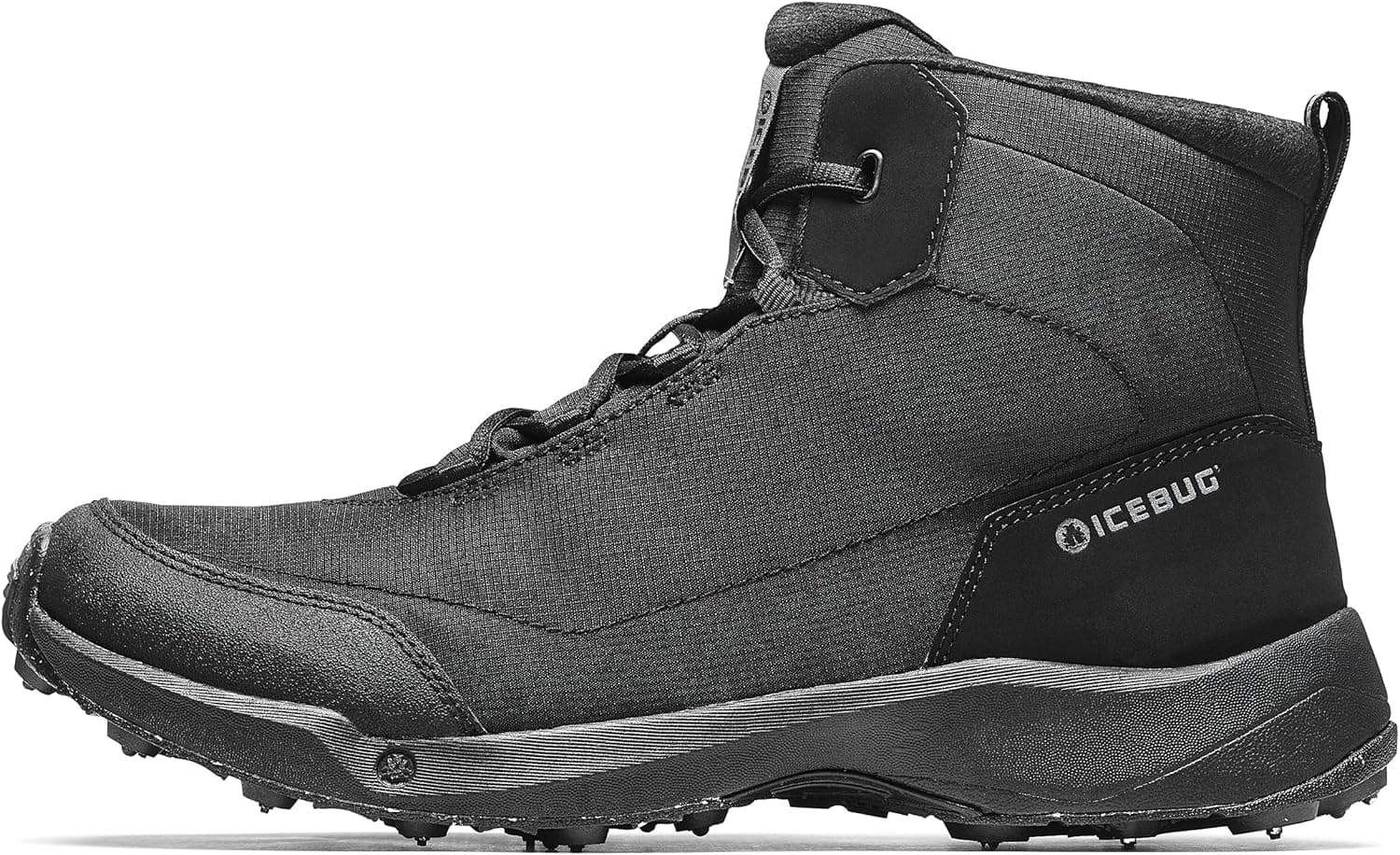 Icebug Mens Nirak2 BUGrip Winter Hiking Boot with Carbide Studded Traction Sole