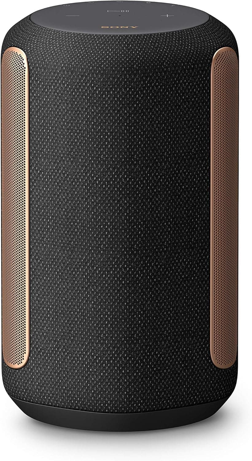 Sony SRS-RA3000 360 Reality Audio Wi-Fi / Bluetooth Wireless Speaker, Works with Alexa and Google Assistant, Black