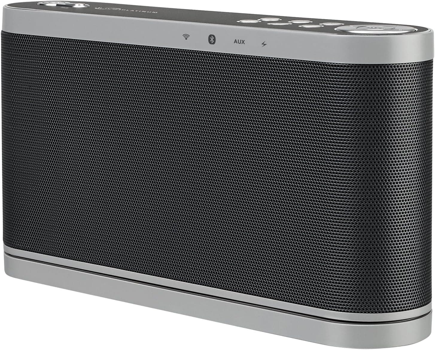 iLive (ISWF576B Wireless Multi-Room Wi-Fi Speaker, Rechargeable Lithium Ion Battery, Black