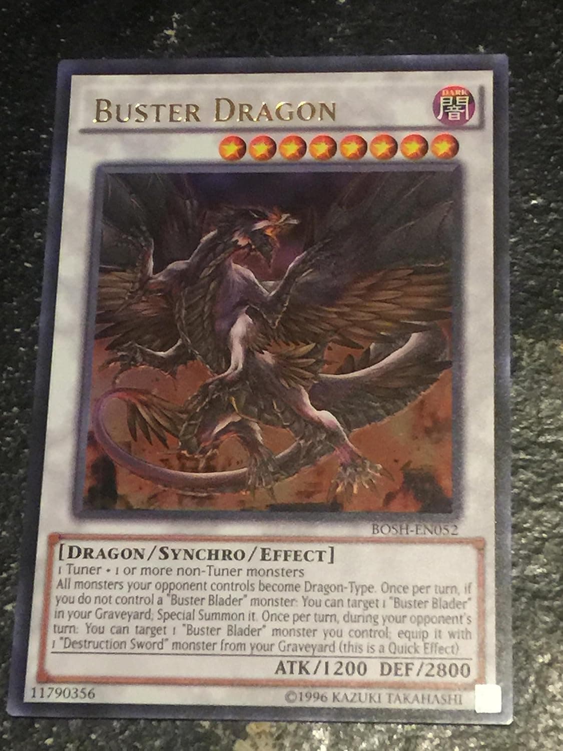 Yu-Gi-Oh! - Buster Dragon (BOSH-EN052) - Breakers of Shadow - Unlimited Edition - Ultra Rare