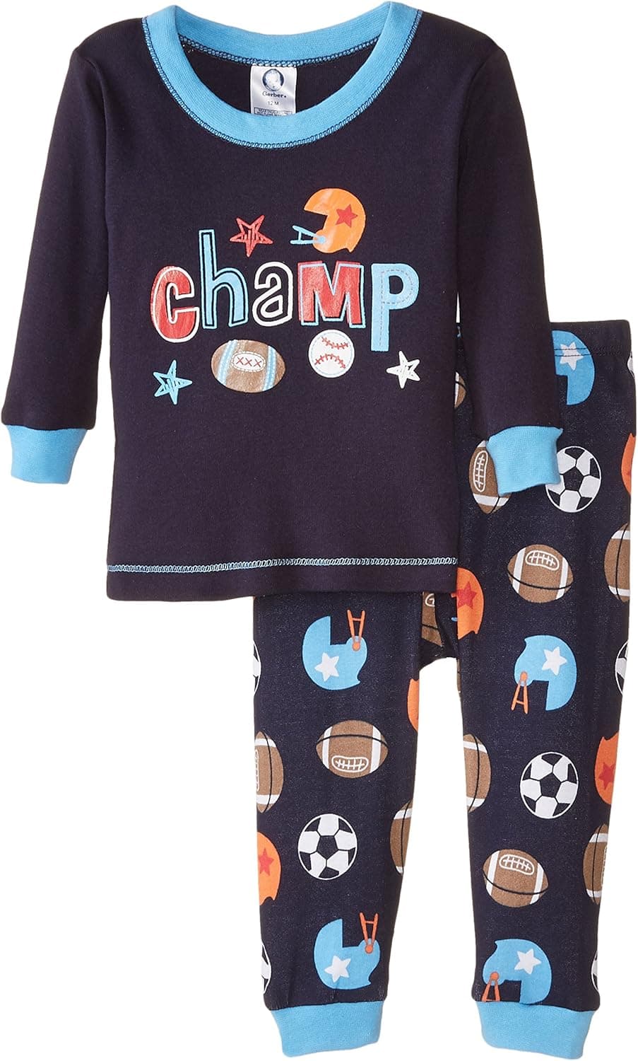 Gerber Baby Boys' 2-Piece Pajama Set