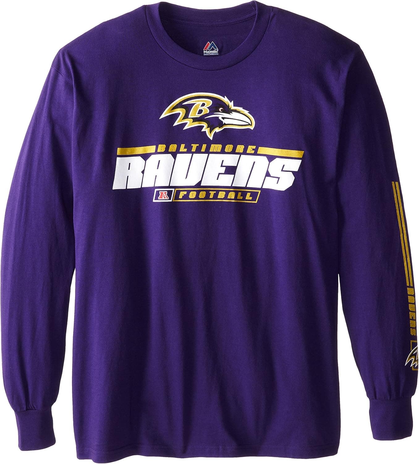 Buffalo Bills Majestic Primary Receiver IV Long Sleeve T-Shirt - Blue
