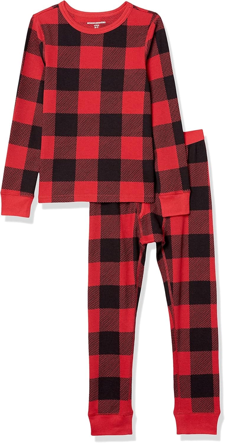 Amazon Essentials Boys and Toddlers' Thermal Long Underwear Set