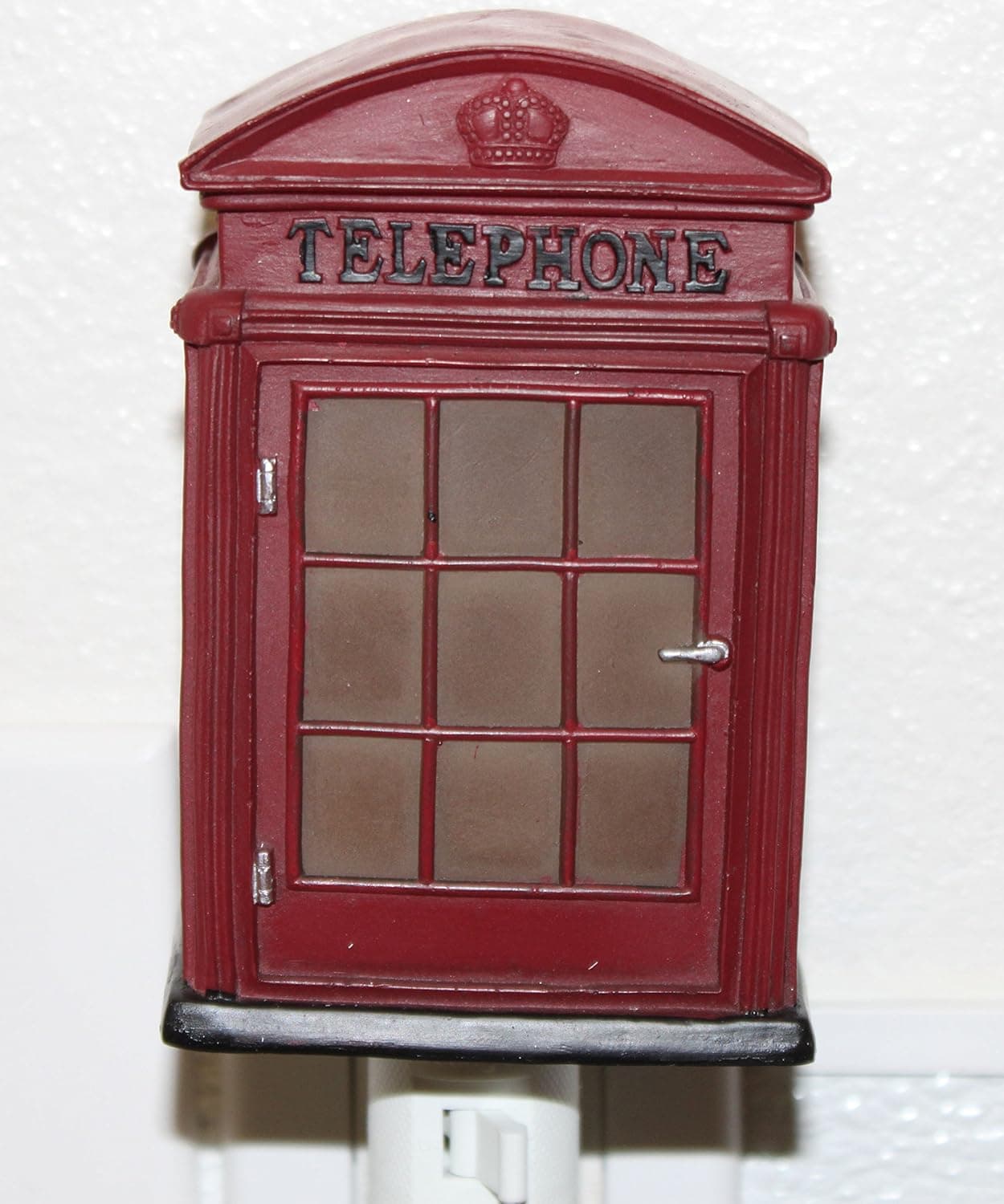 London Phone Booth Retro Nightlight Lamp Candle Home Decor Congratulatory Blessing Souvenir Gift US Seller (London Phone Booth -CN92)