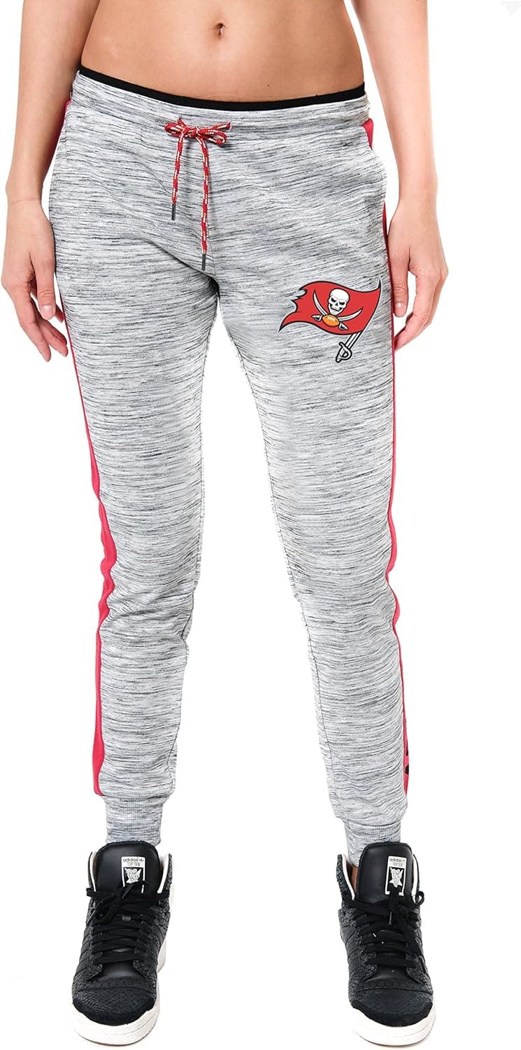 Ultra Game NFL Womens Active Soft Fleece Jogger Sweatpants