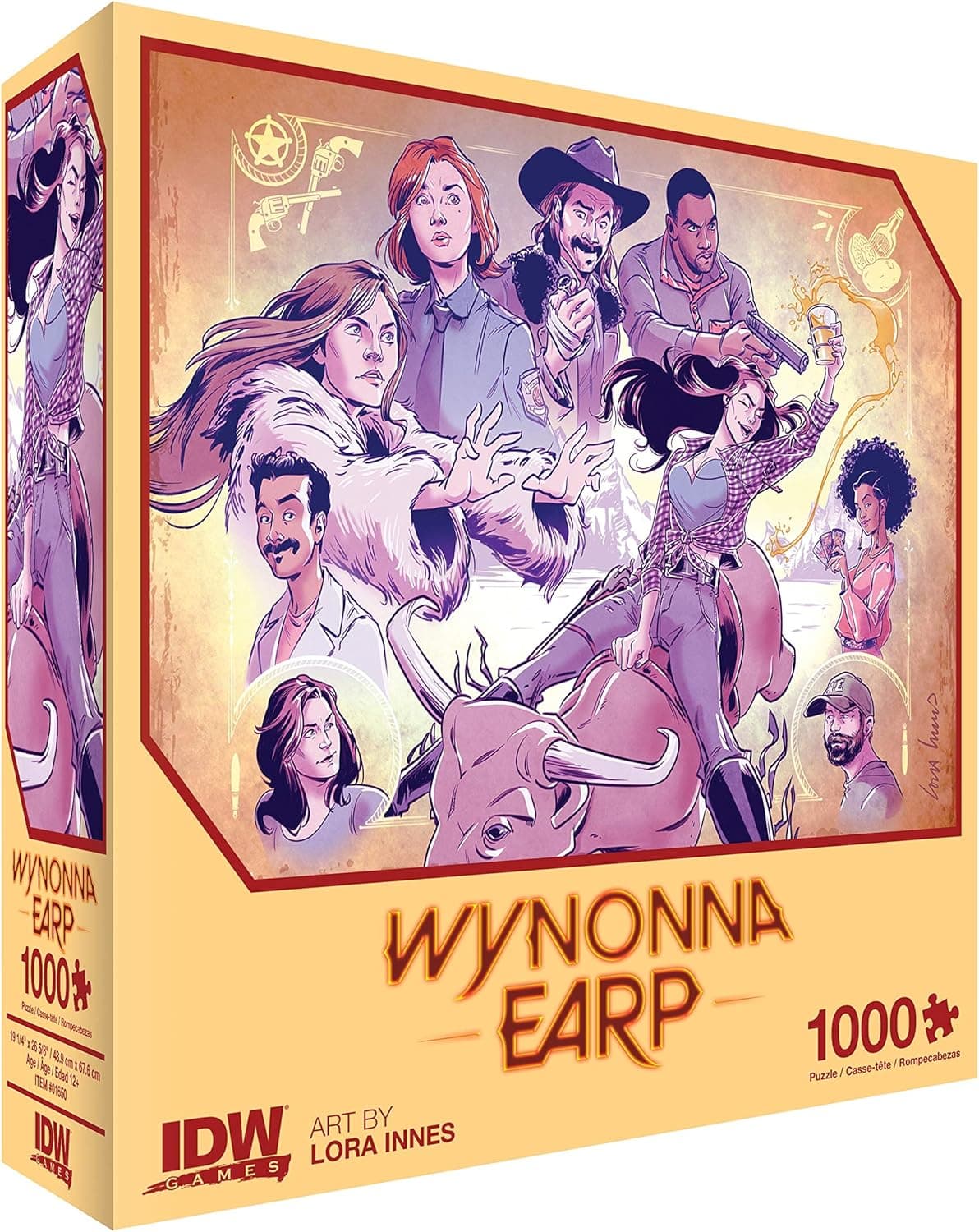 IDW Games Wynonna EARP: Thirsty Cowgirl Premium Puzzle (1000Piece)