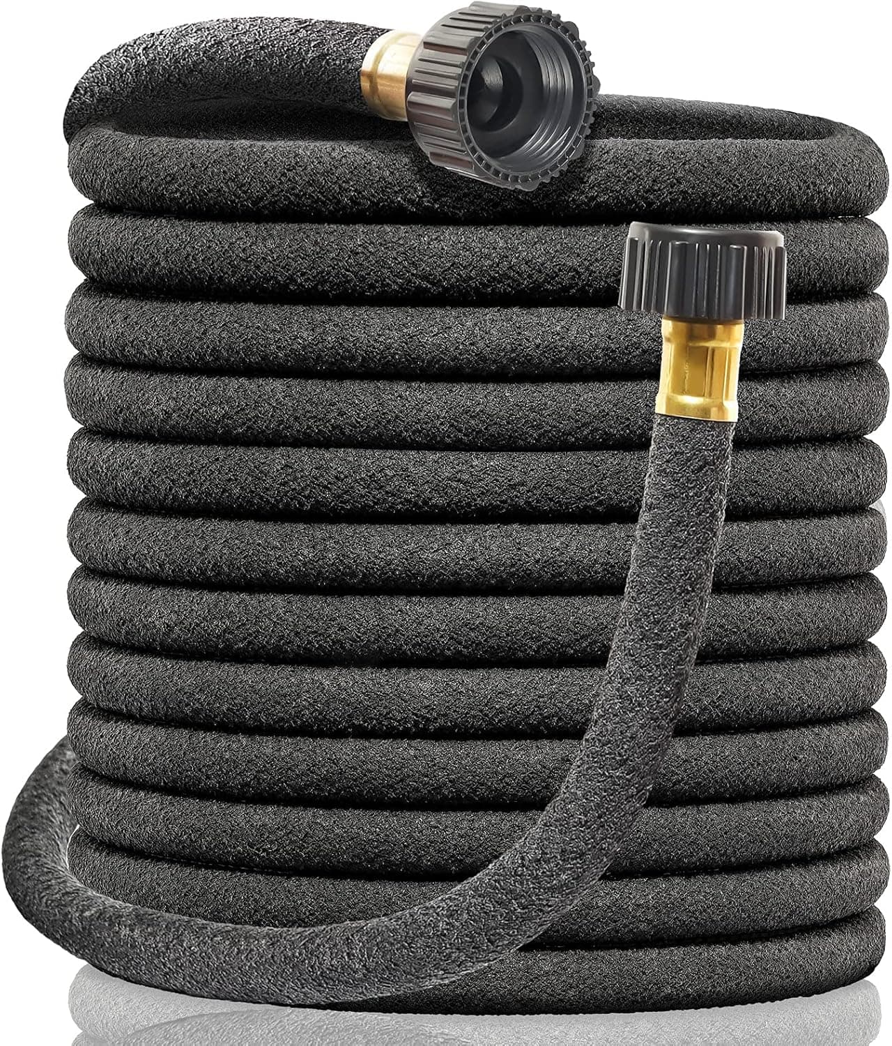 MECORDS Soaker Hose for Garden, 12” x 50 FT Drip Irrigation Short Water Save 70 , Heavy Duty Soaker, Efficiently and Intelligently Distribute Evenly to Yards Garden Flower Beds
