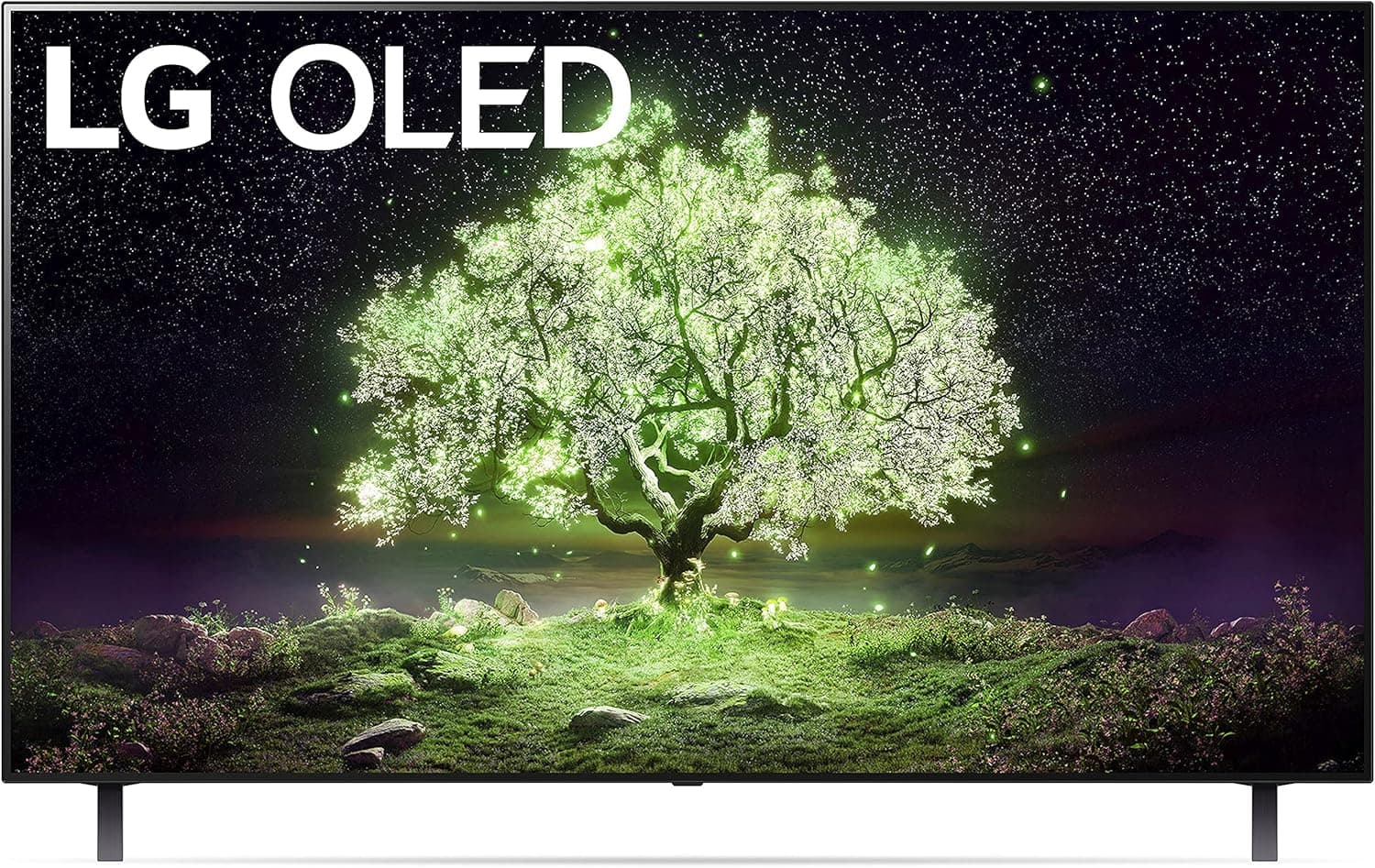 LG OLED A1 Series 55” Alexa Built-in 4k Smart TV, 60Hz Refresh Rate, AI-Powered 4K, Dolby Vision IQ and Dolby Atmos, WiSA Ready, Gaming Mode (OLED55A1PUA, 2021)