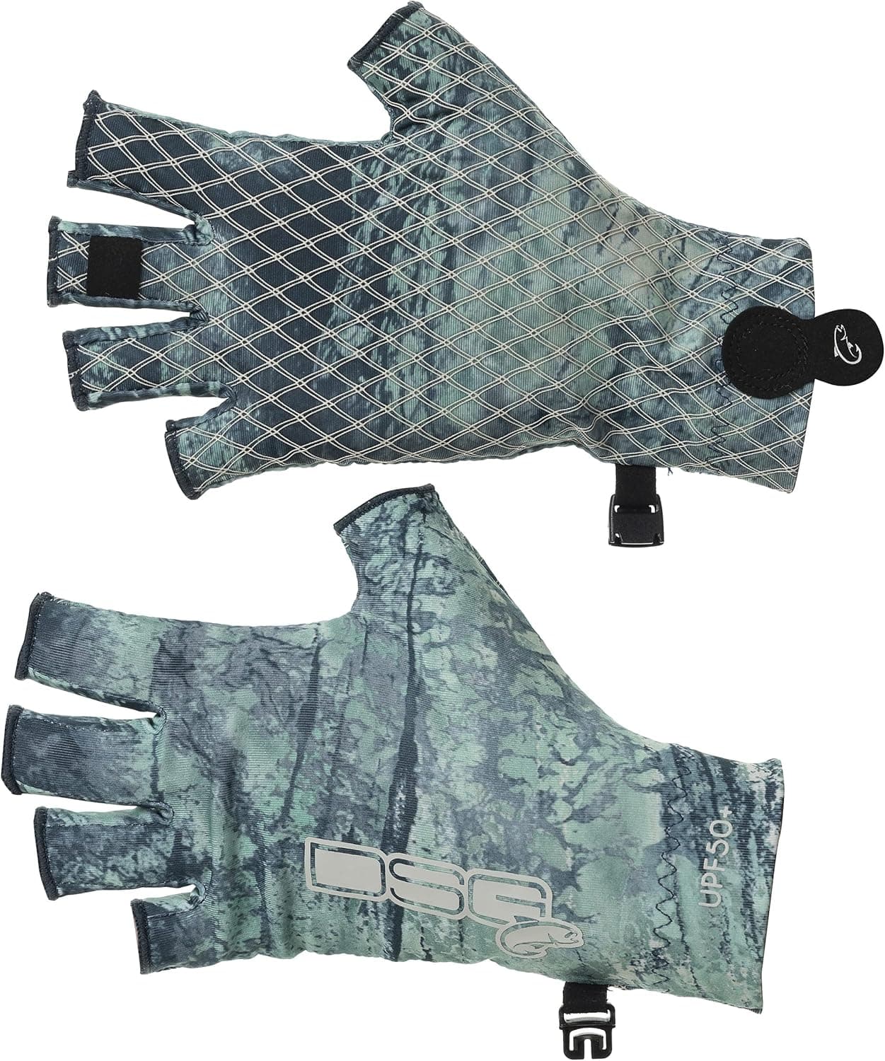 DSG Outerwear Women's Jordy Fingerless Fishing Gloves | UPF 50+ Protection, Moisture Wicking, Quick-Dry