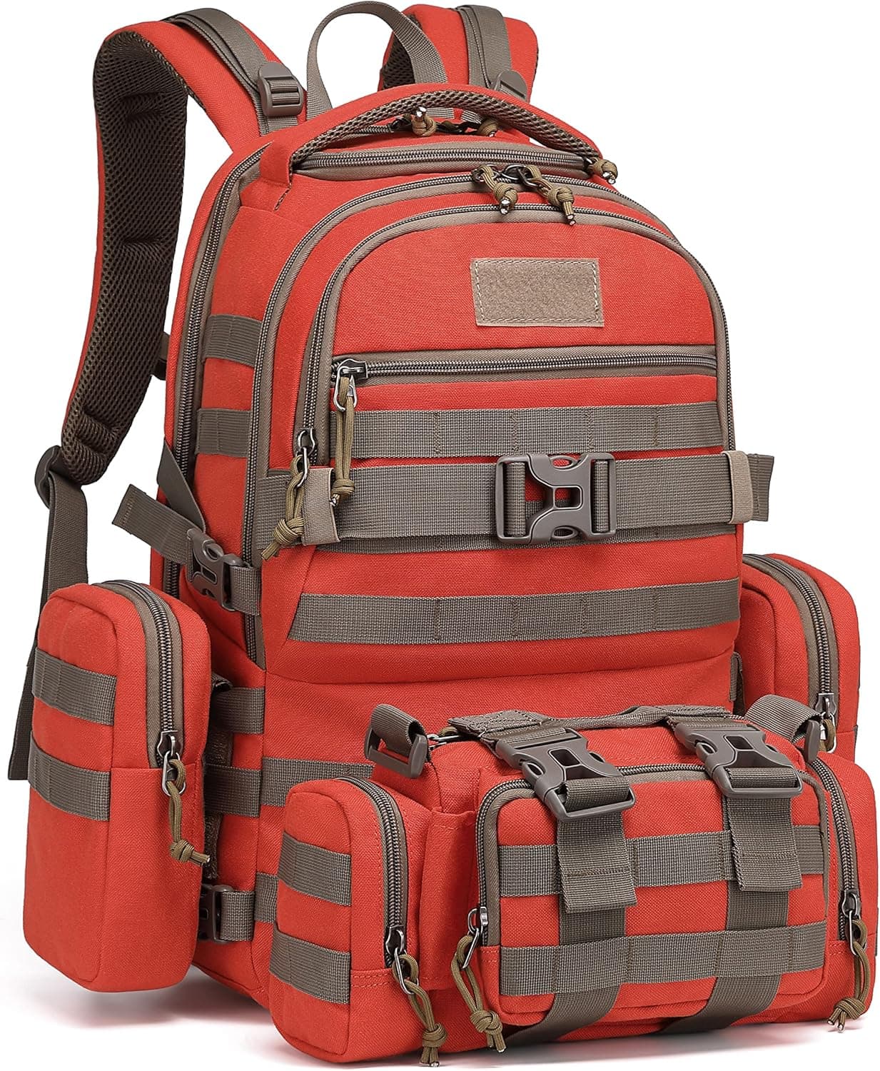 Wotony Tactical Backpack Military Army Rucksack 50L Large Assault Pack Detachable Molle Bag Man Backpack