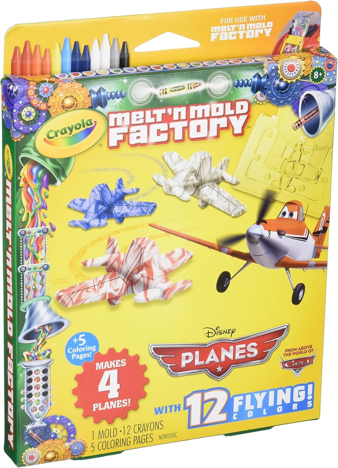 Crayola Melt 'N Mold Disneys Planes Factory Refill Pack