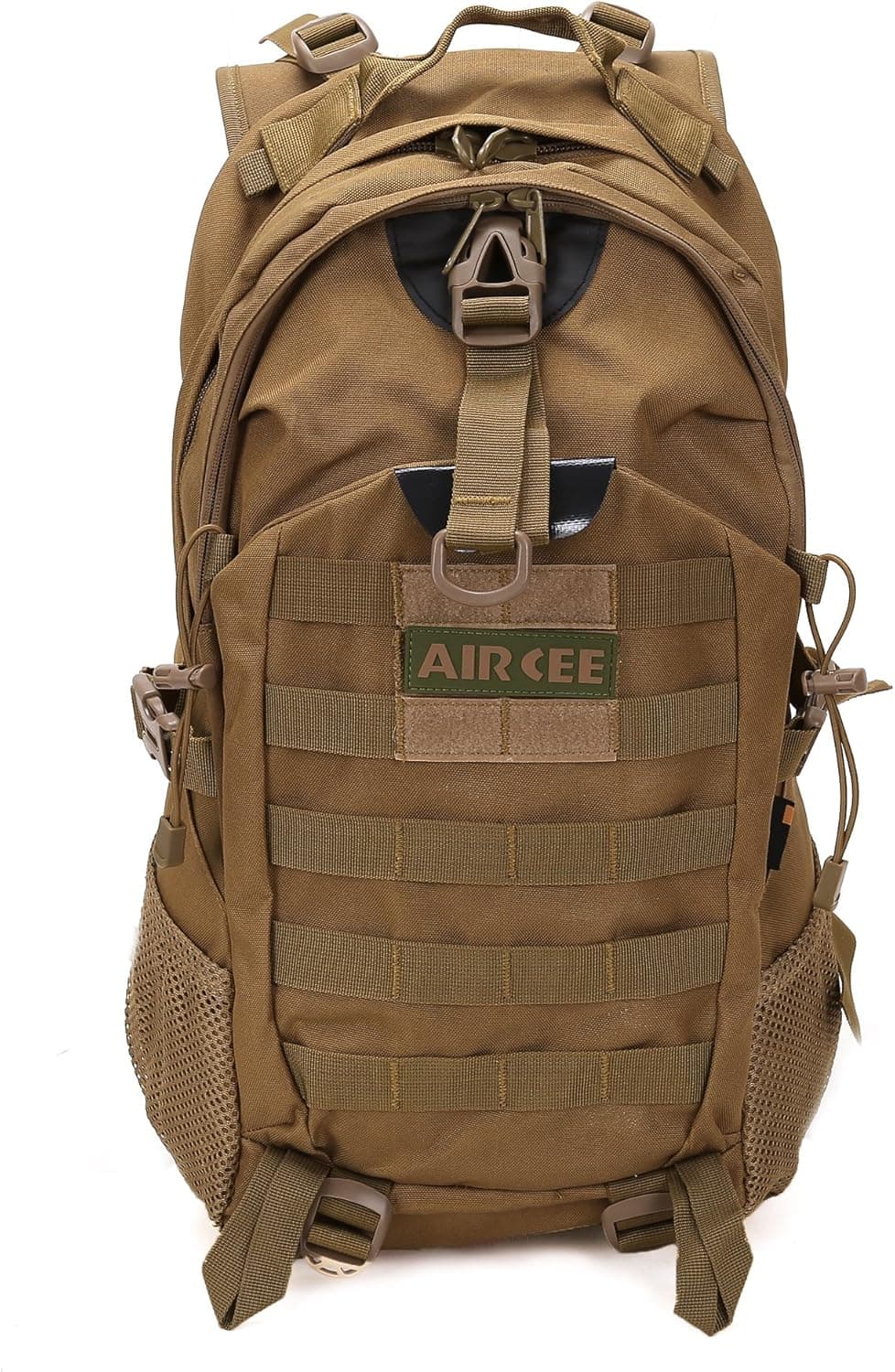 Aircee (TM) Camping Hiking Traveling Pack Trekking Rucksacks Tactical Camoufalge Army Military Waterproof Backpack (Brown)