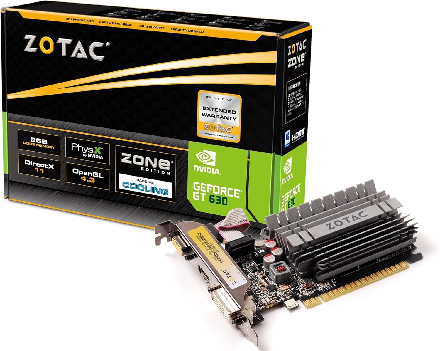 ZOTAC Video Graphics Card ZT-60409-20L