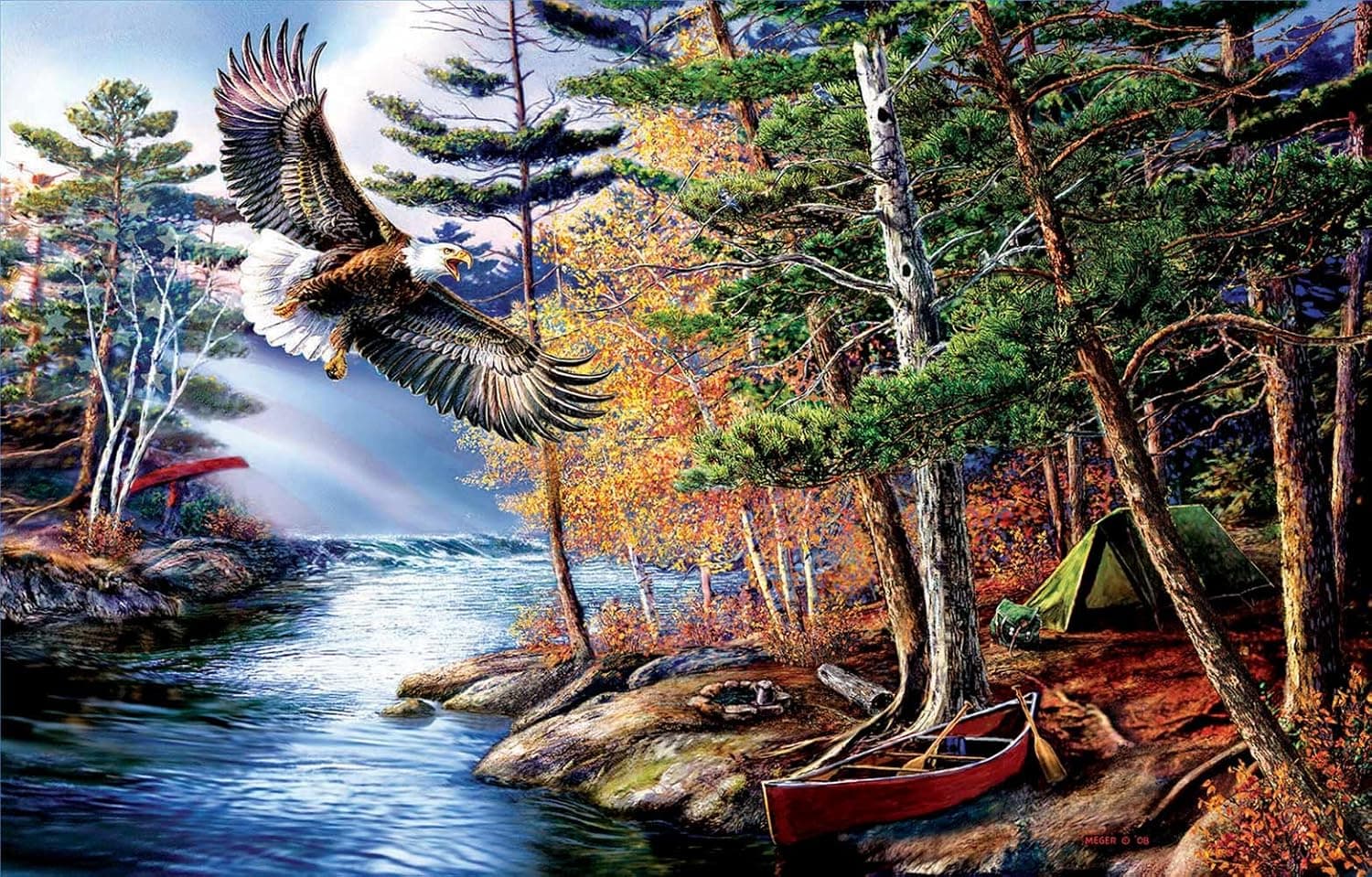 Freedom Waters 1000 Piece Jigsaw Puzzle by SunsOut