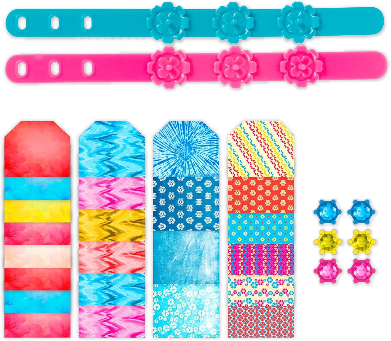 Rose Art Fashion Flower Creations Design Set, Boho Bracelets