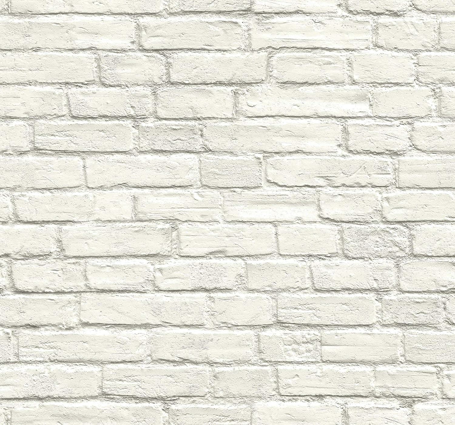 Vintage Charm Brick Wallpaper (Cream)