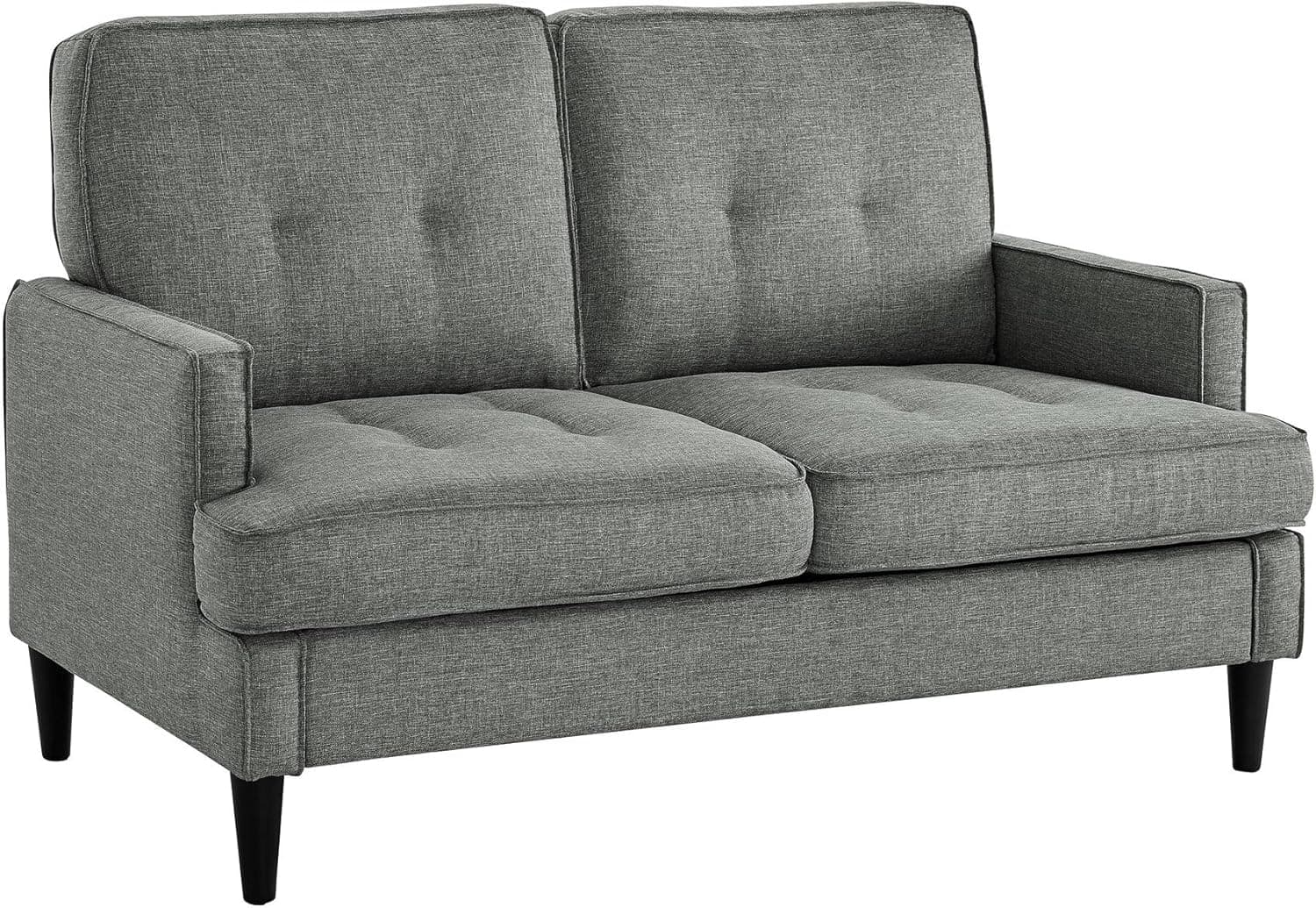 Dorel Living Marley Loveseat, Gray