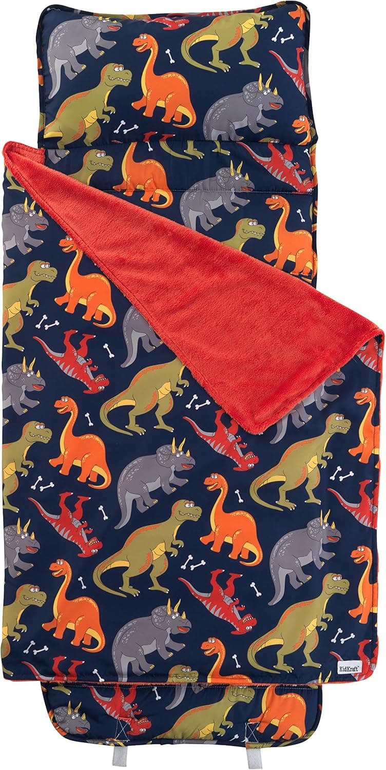 KidKraft Dinosaur Pattern Nap Mat, 50 x 19 x 3.5