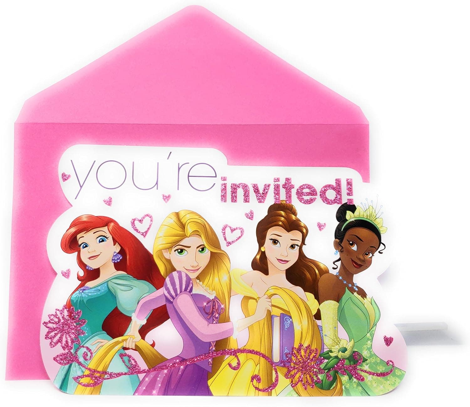 Disney Princess Disney Princess Party Invitations, 8 Count