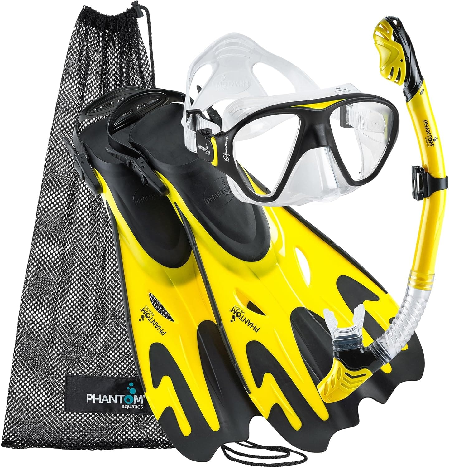 Phantom Aquatics Navigator Mask Fin Snorkel Set