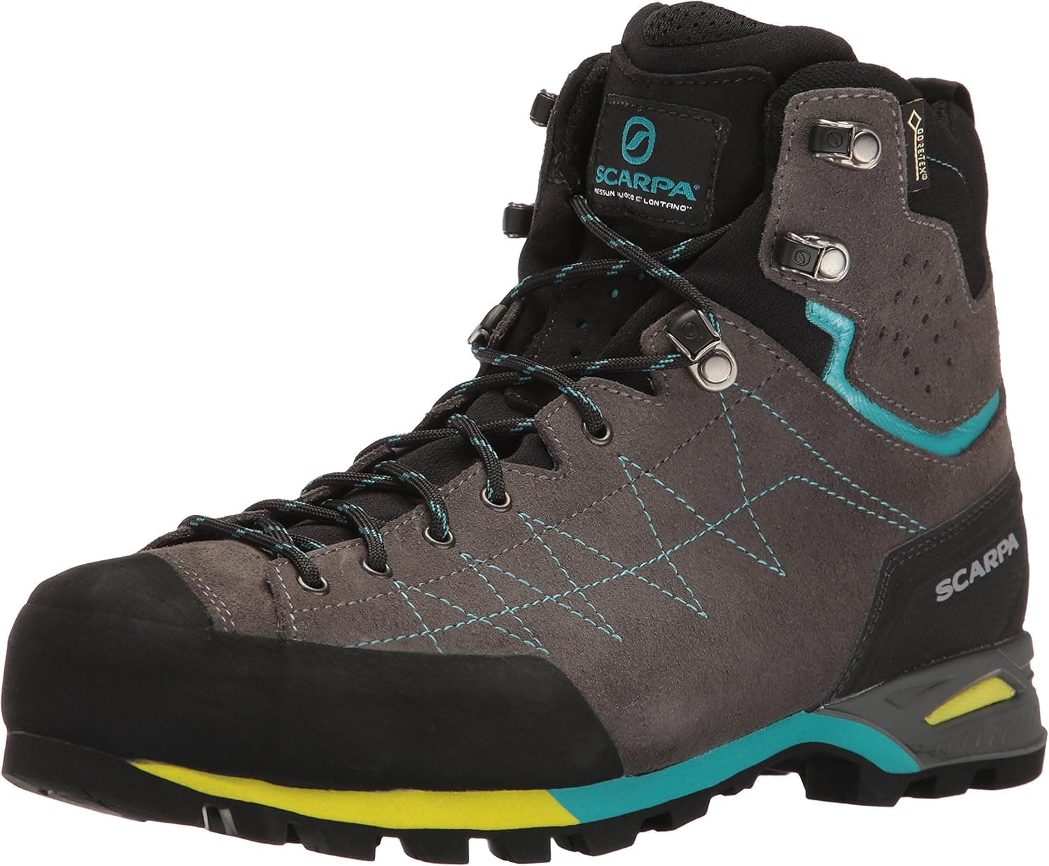 SCARPA Women's Zodiac Plus GTX Waterproof Gore-Tex Boots for Backpacking and Hiking