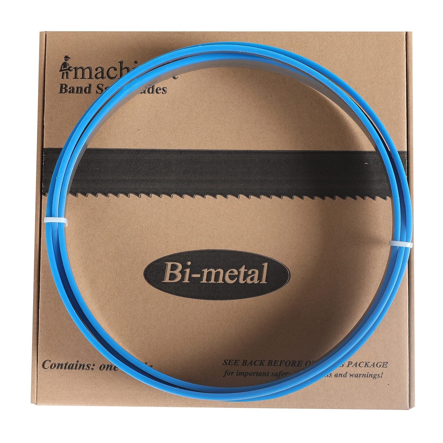 Imachinist S1041211014 104-1/2" x 1" x 10/14TPI Bi-Metal Band Saw Blades for Cutting Metal Variable Teeth