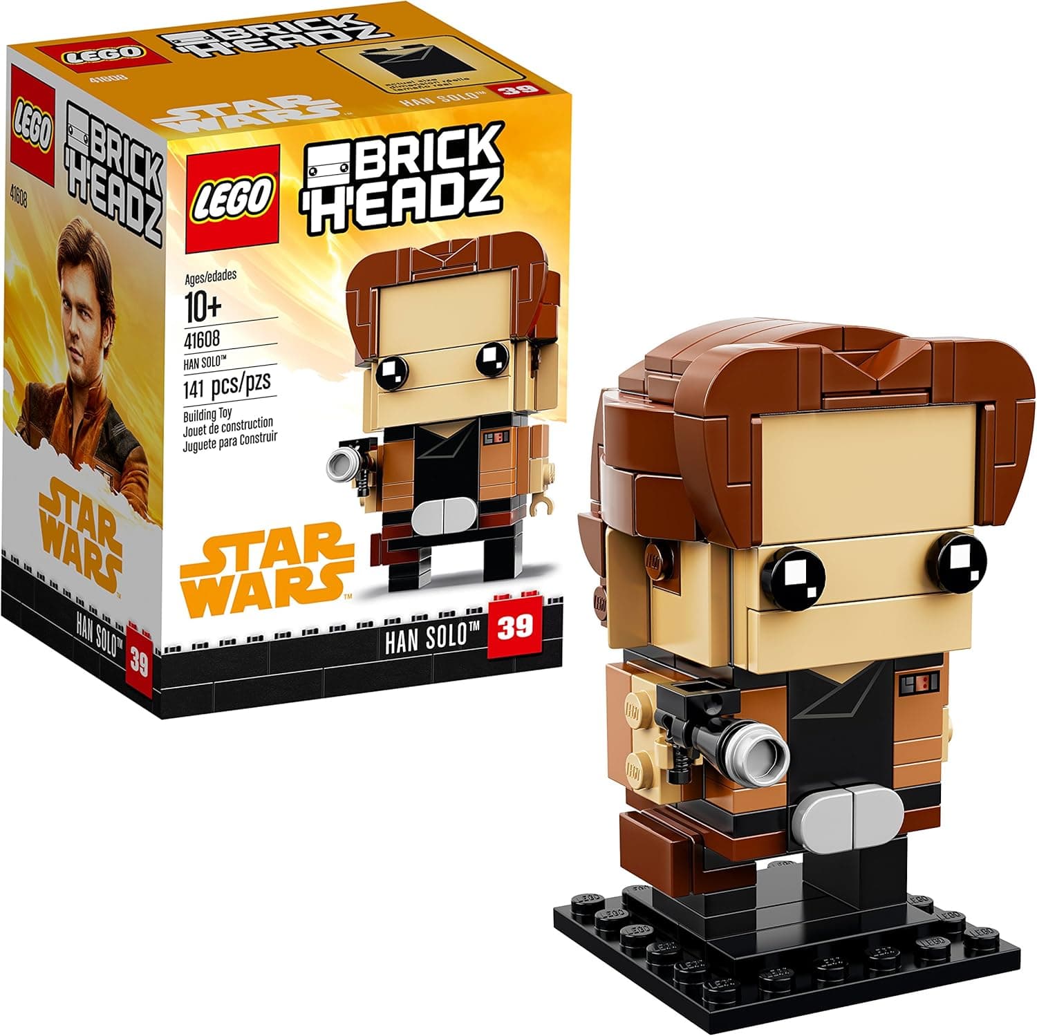 LEGO BrickHeadz Han Solo 41608 Building Kit (141 Piece)