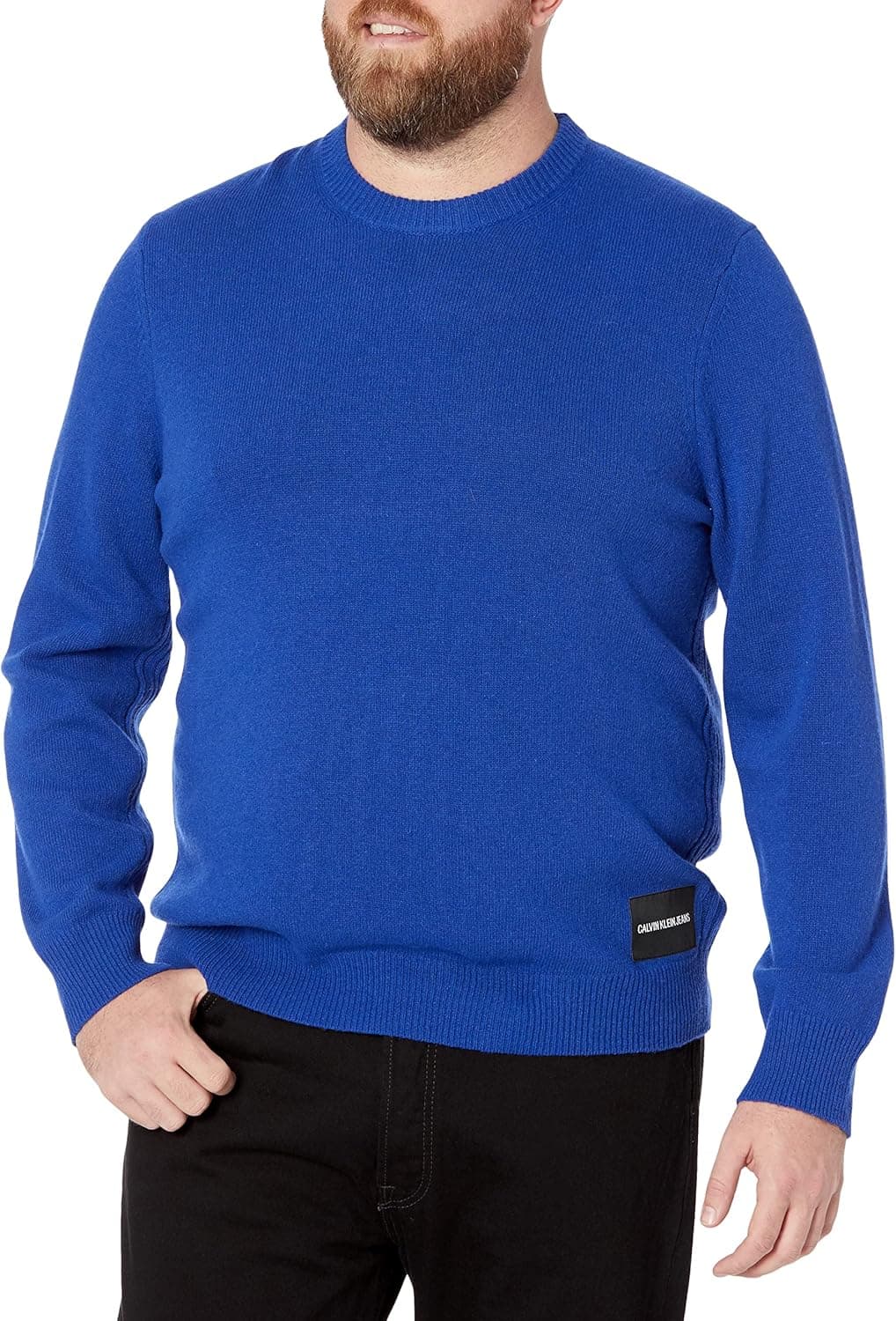 Calvin Klein Men's Crewneck Logo Sweater