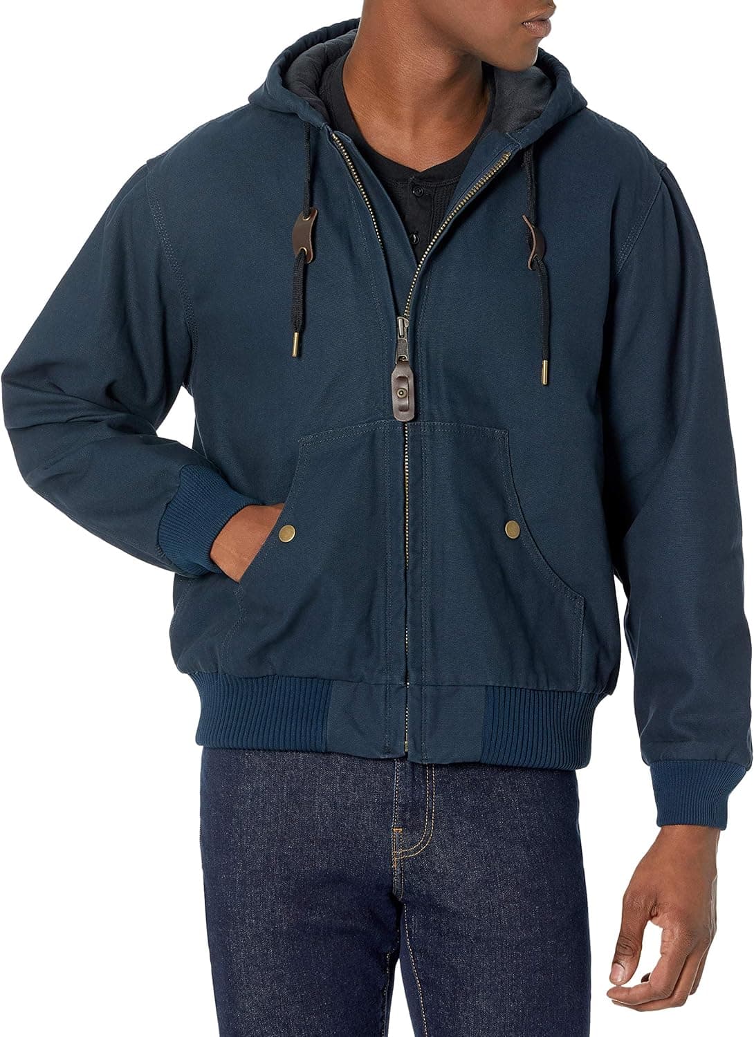 Amazon Essentials Men's Quilted Flannel-Line Work Jacket