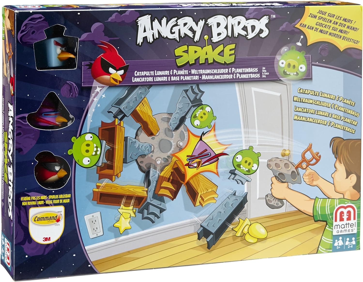Angry Birds Lunar Launcher and Planet Base Playset