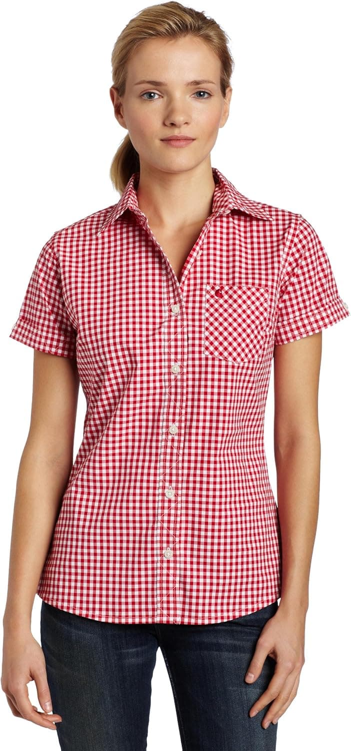 Carhartt Women's Short Sleeve Gingham Shirt