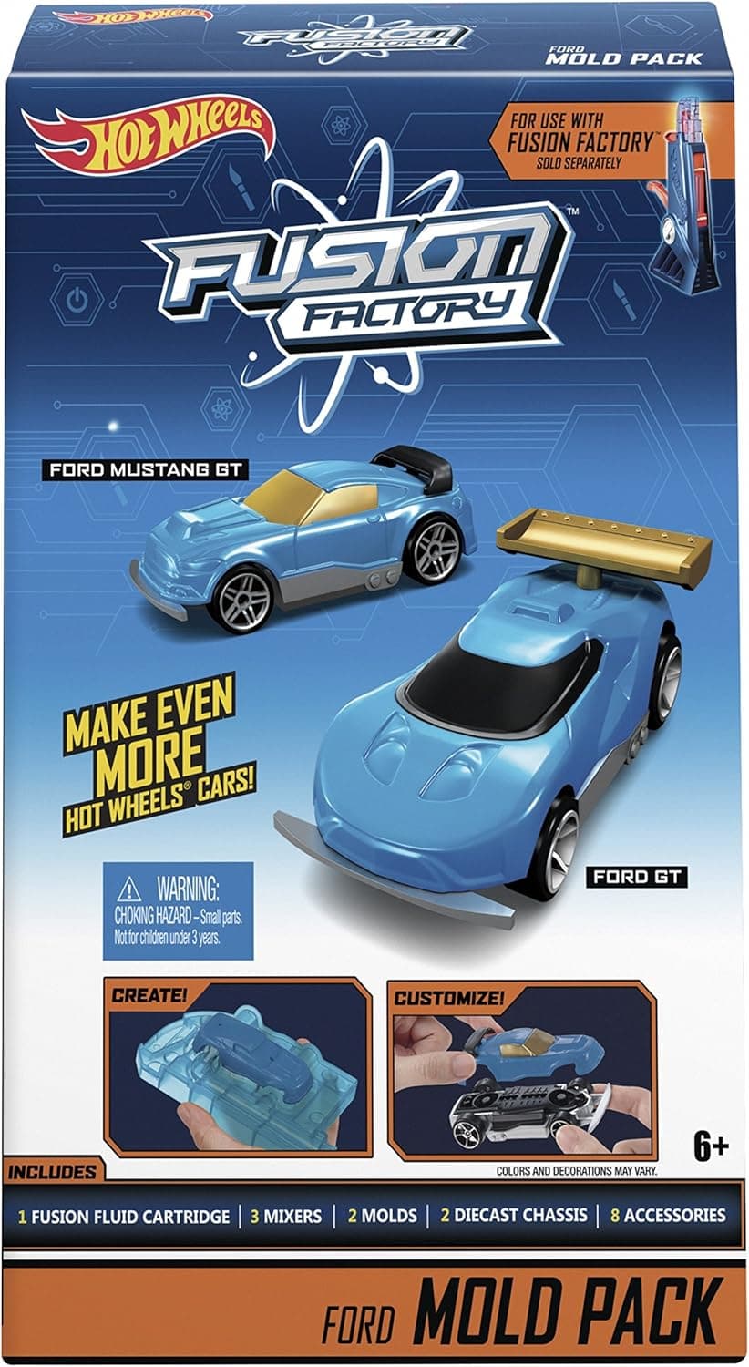 Hot Wheels Fusion Factory Ford Mold Pack