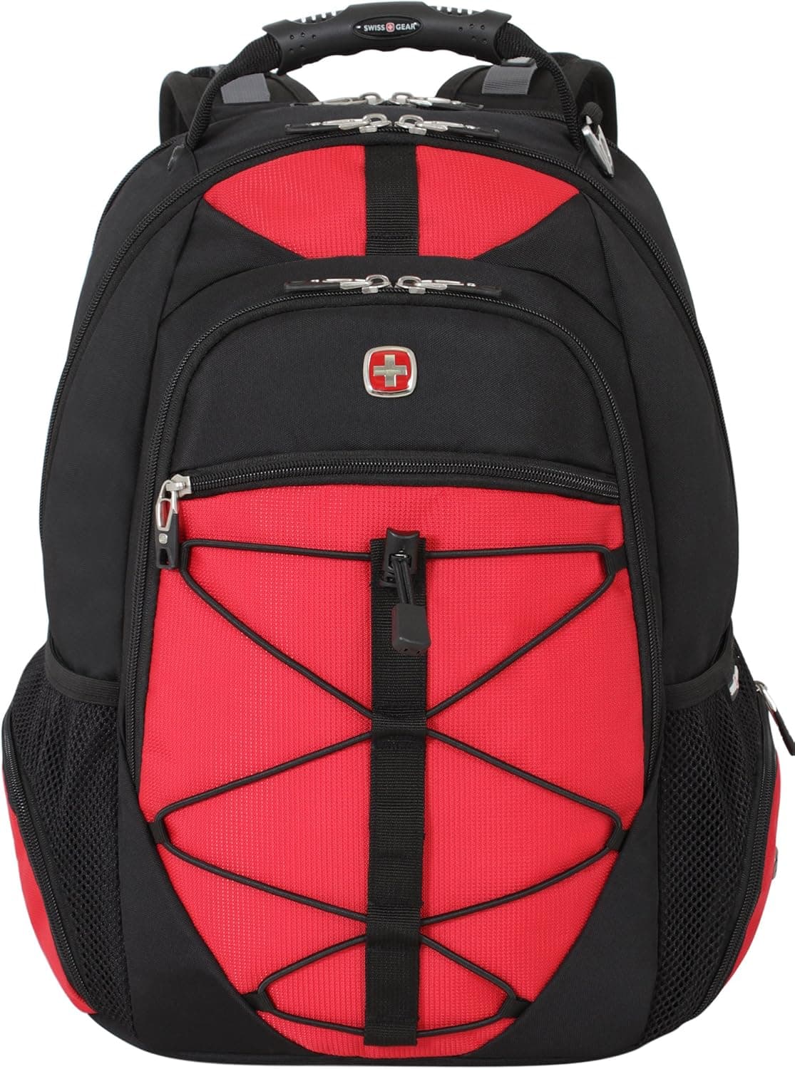 Swiss Gear SA6799 Black with Red TSA Friendly ScanSmart Laptop Backpack - Fits Most 15 Inch Laptops and Tablets