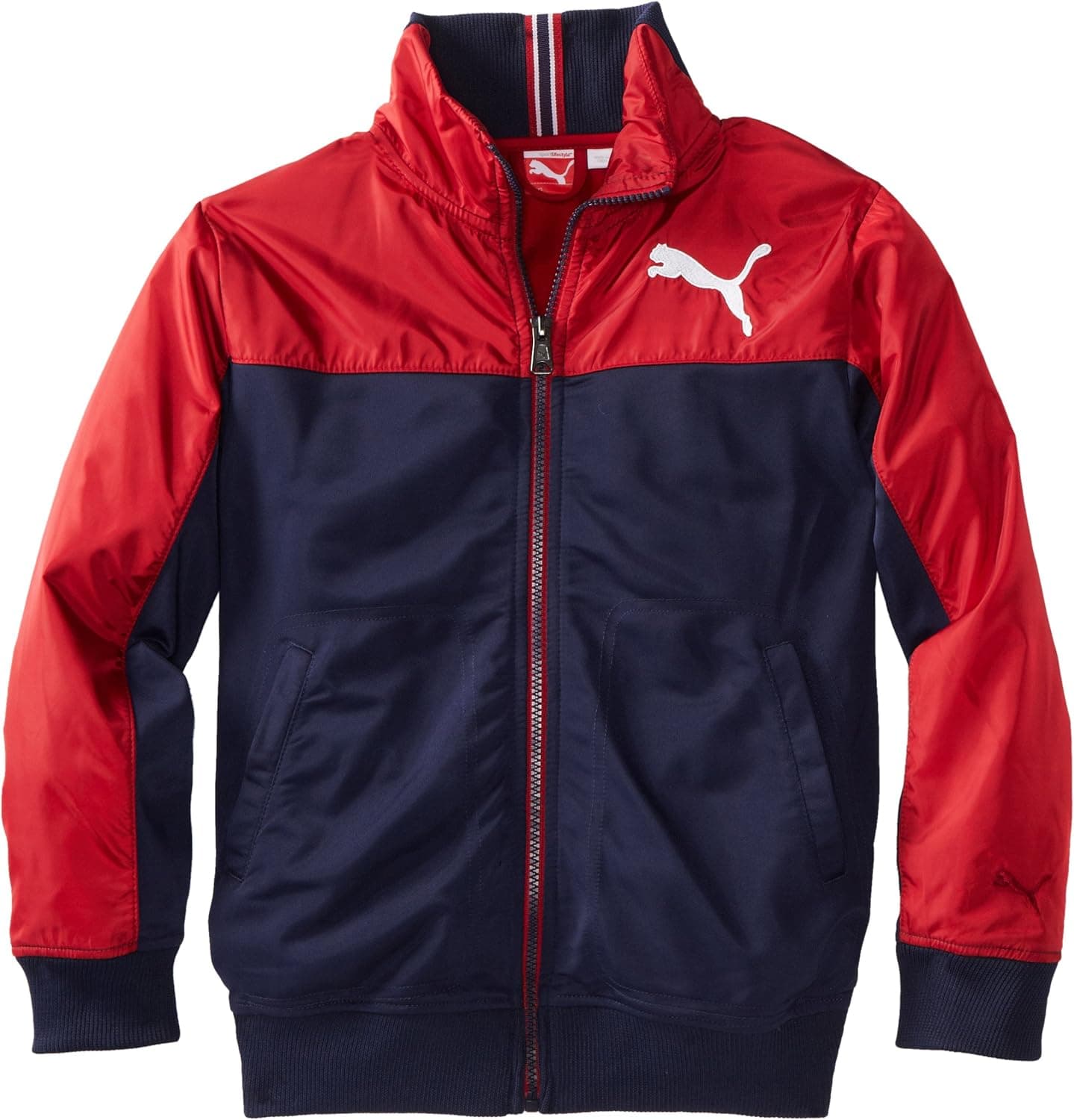 PUMA Big Boys' Long Sleeve Track Jacket