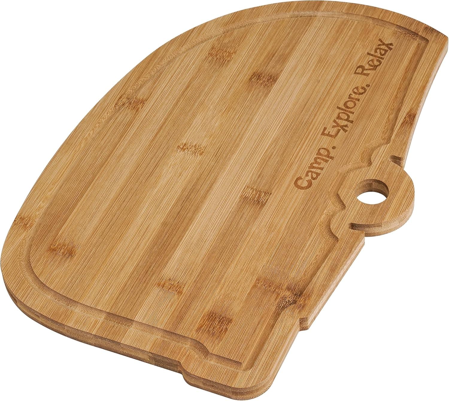 Camper Cutting Board-Large RV Cutting Board Camper Decor Camping Decor, Camper Must Haves Camping Gifts RV Decor Camping Decorations Bamboo Cutting Board Camping Cutting Board RV Gifts