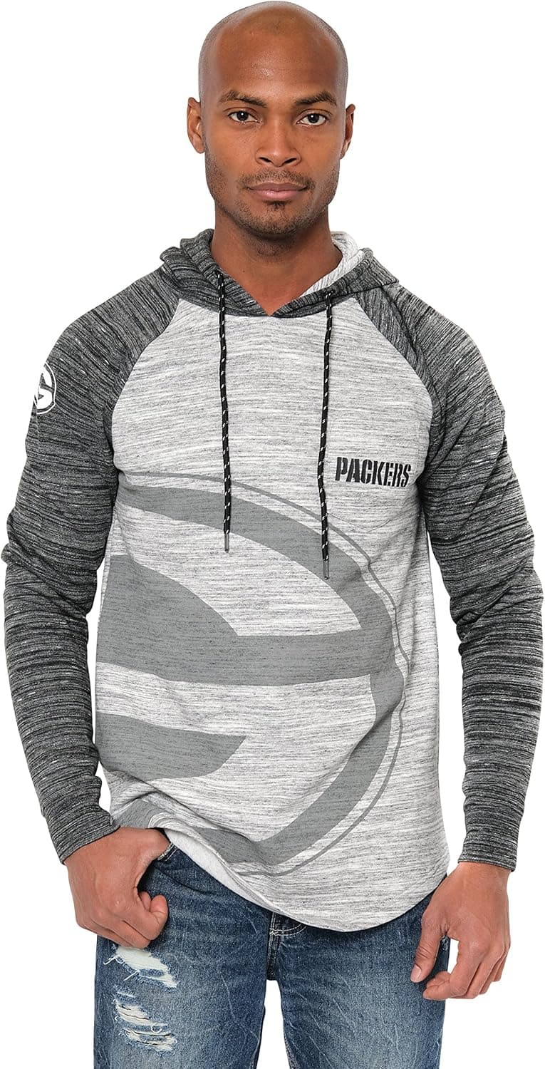 Ultra Game NFL Mens Vintage Super Soft Fleece Pullover Hoodie