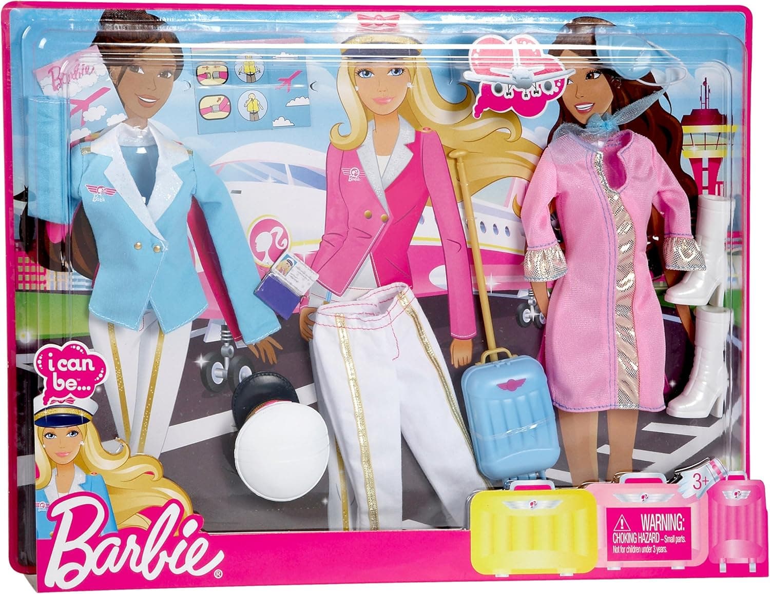 Barbie I Can Be Flight Fashion Pack