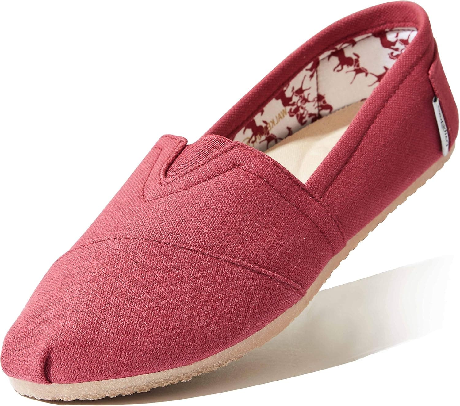 DailyShoes Women's Classic Flats Memory Foam Cushioned Soft Daily Slip-on Casual Sneaker Flat Shoes
