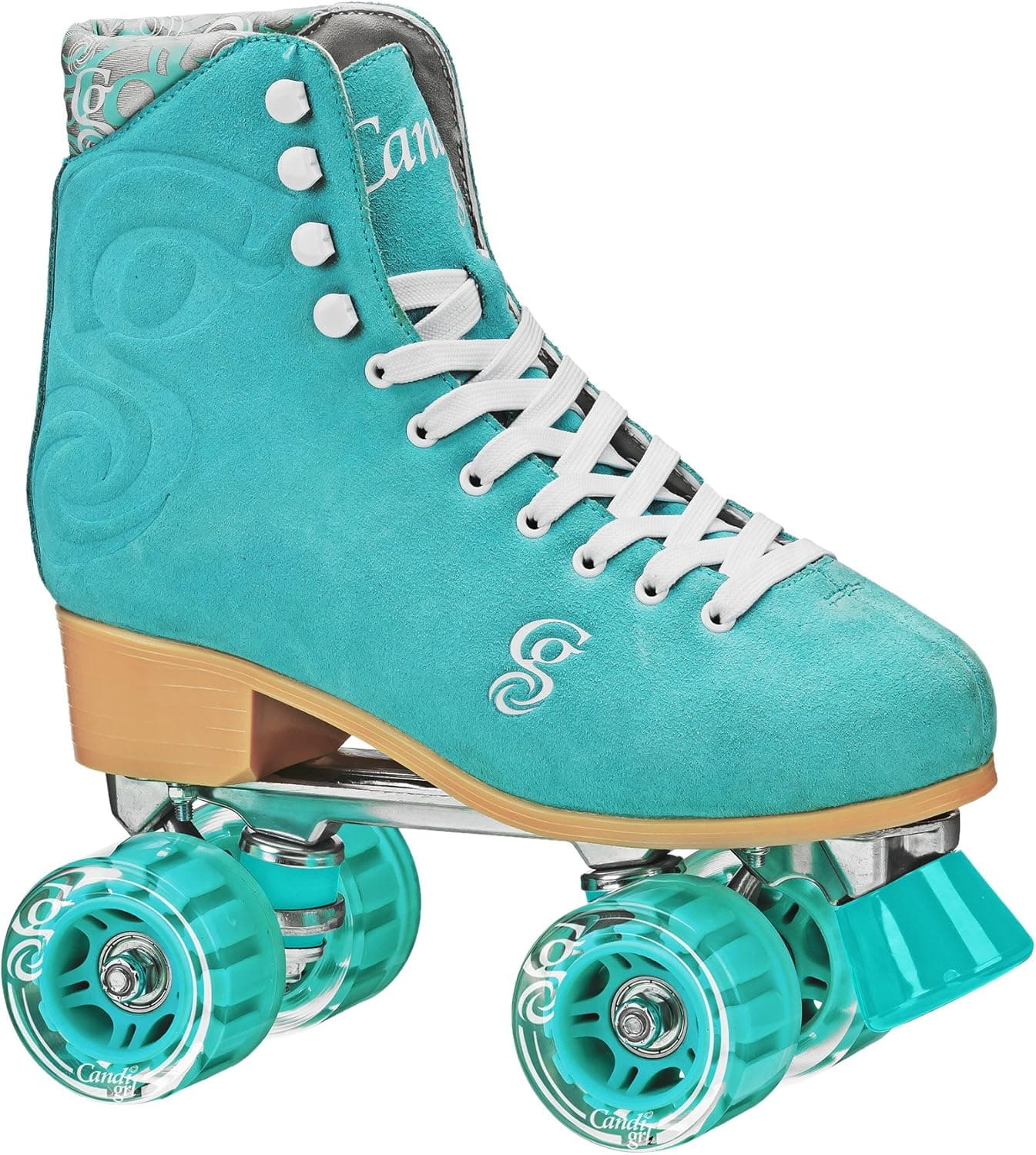 Candi GRL Carlin Women's Roller Skate (Periwinkle/Orange)