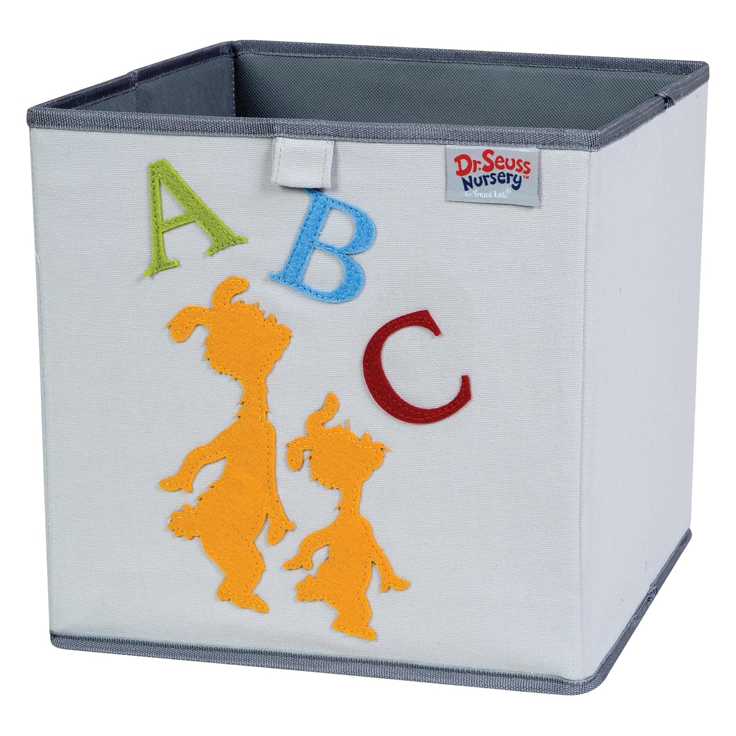 Trend Lab Dr. Seuss ABC Storage Bin, Yellow/Green/Red/Blue/Gray