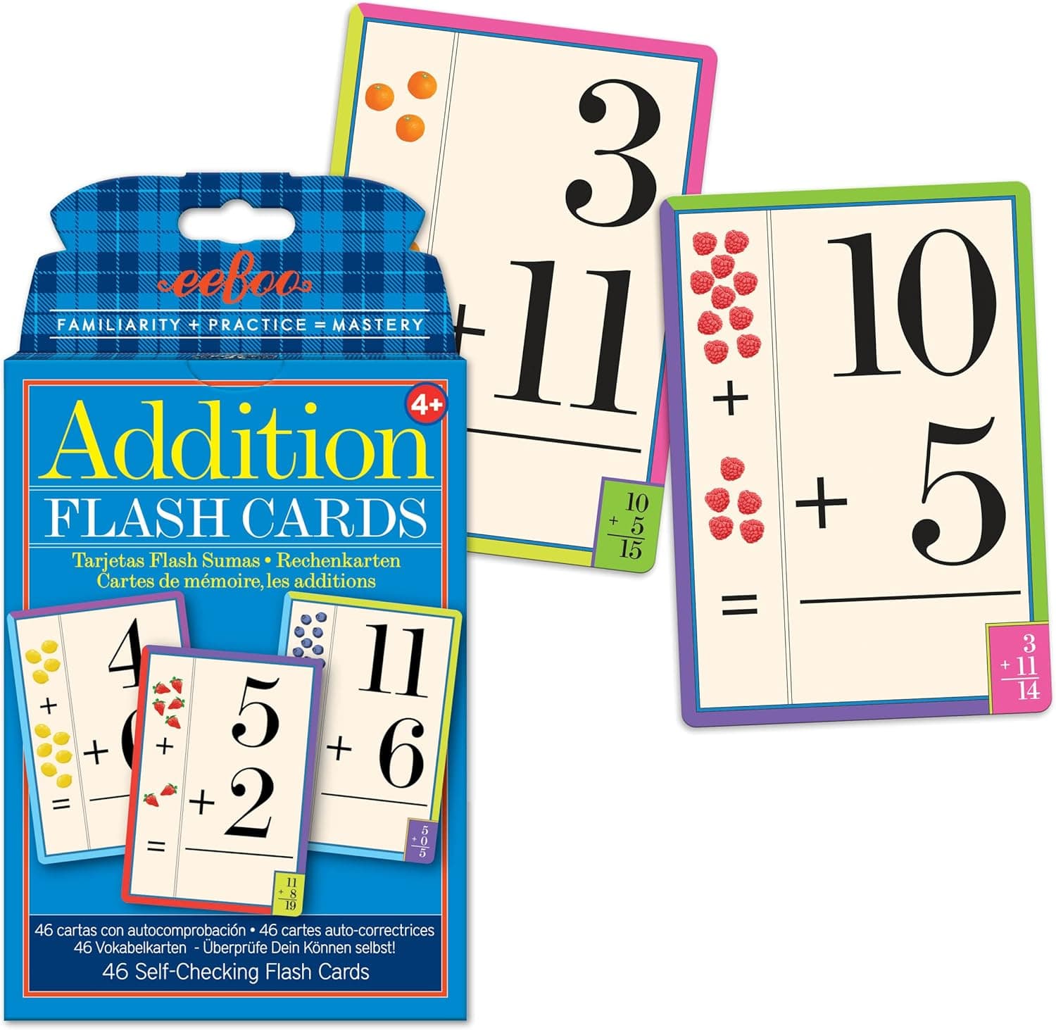 eeBoo Addition Educational Flash Cards